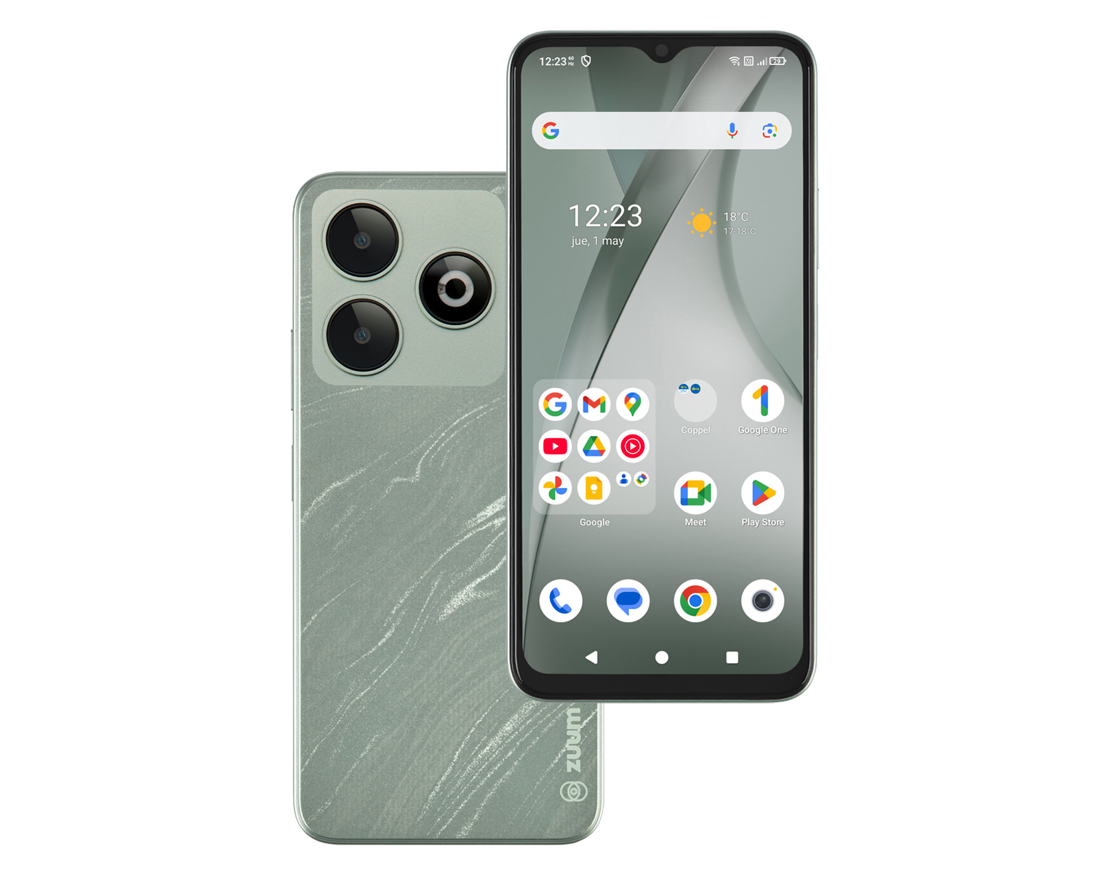 Celular Zuum Magno S Liberado 64 GB Verde