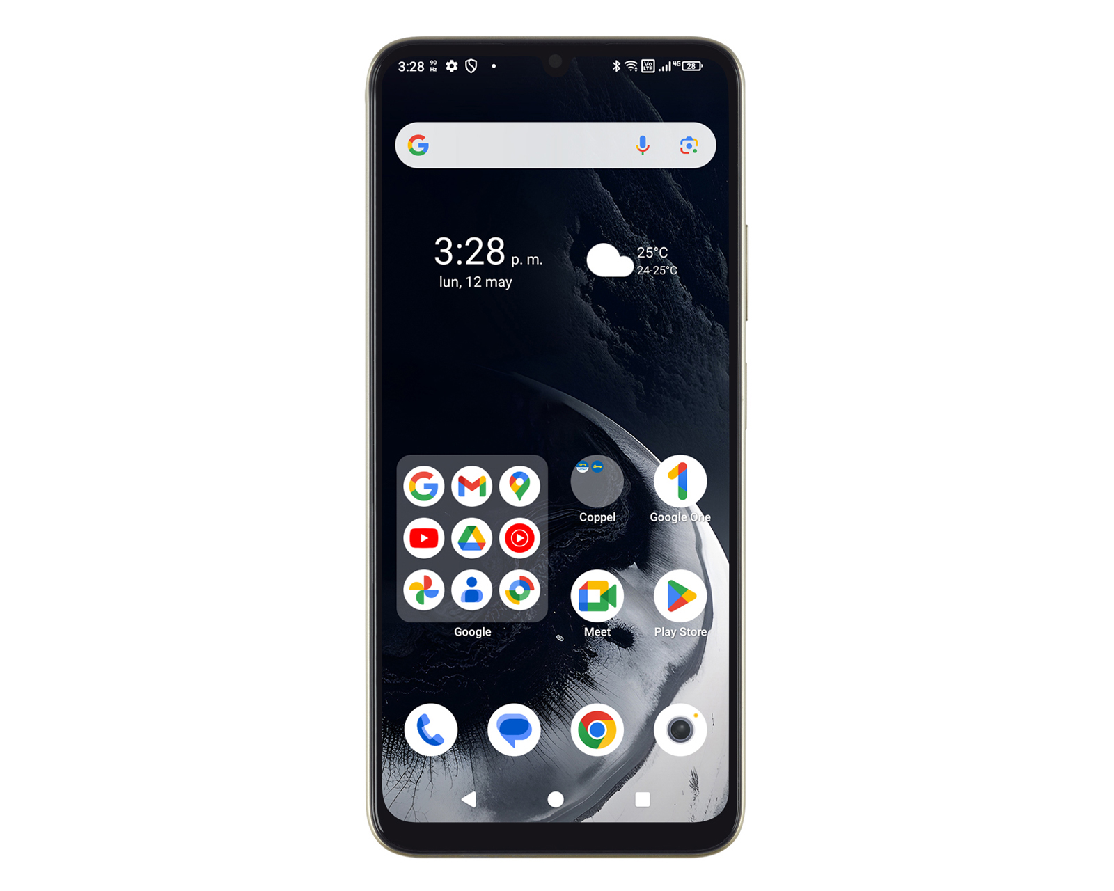 Foto 4 pulgar | Foto 3 | Celular Zuum Aura Z3 Liberado 128 GB Dorado