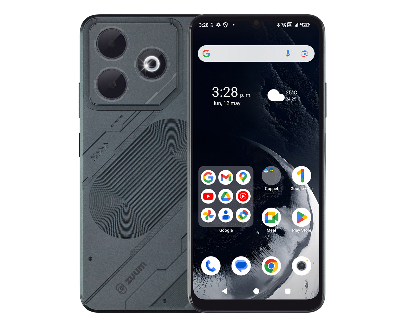 Celular Zuum Aura Z3 Liberado 128 GB Gris