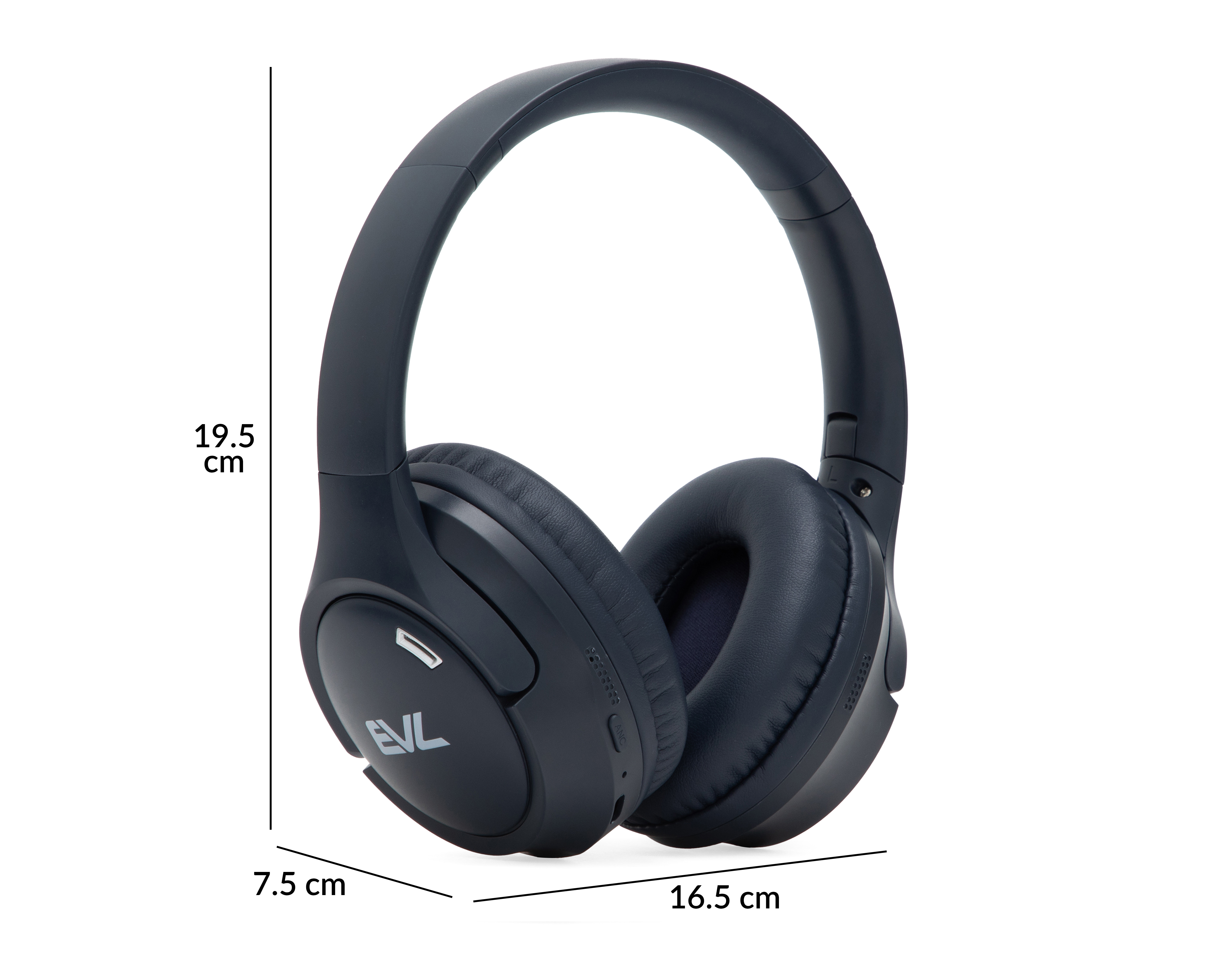 Foto 9 pulgar | Foto 8 | Audífonos de Diadema Inalámbricos EVL LUXDNC24 con Cancelación Activa de Ruido