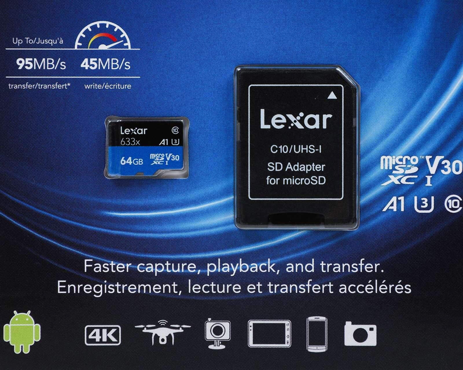 Foto 2 | Foto 2 | Memoria MicroSD Lexar 64 GB Clase 10