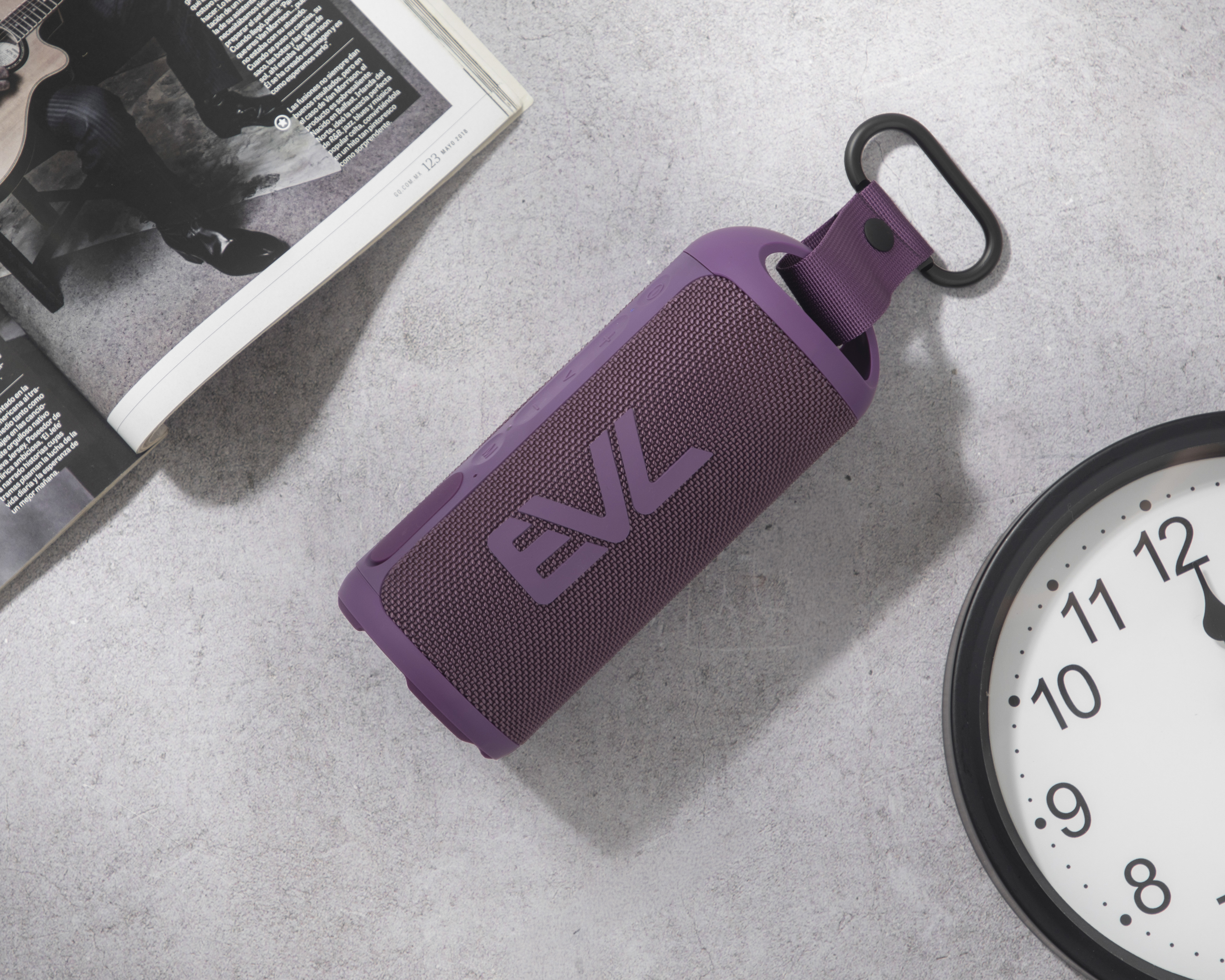 Foto 7 pulgar | Foto 6 | Bocina Bluetooth EVL LUXBT24 5 W con Clip