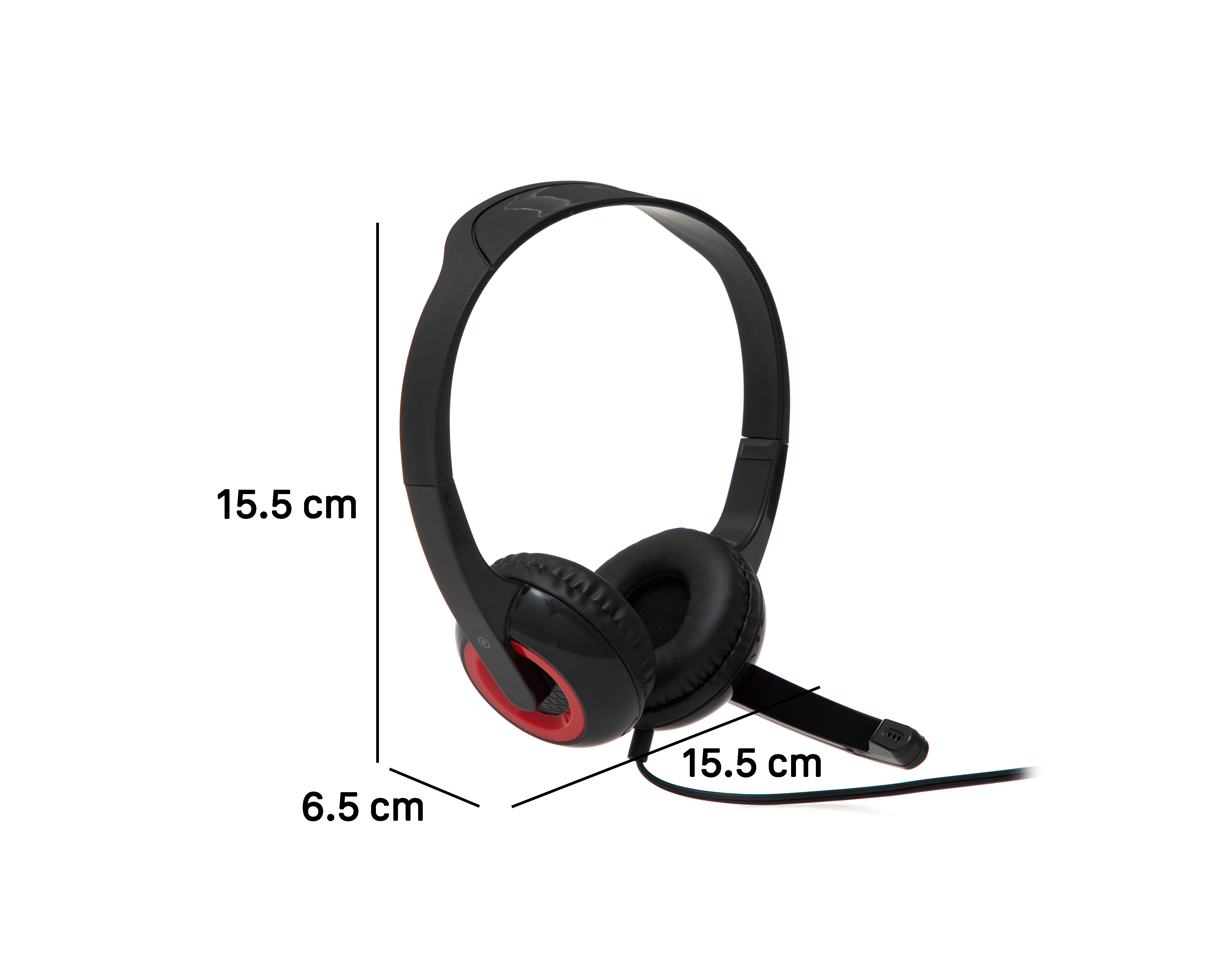 Foto 7 | Foto 7 | Audífonos de Diadema Alámbricos Novotek DA-100 con Micrófono