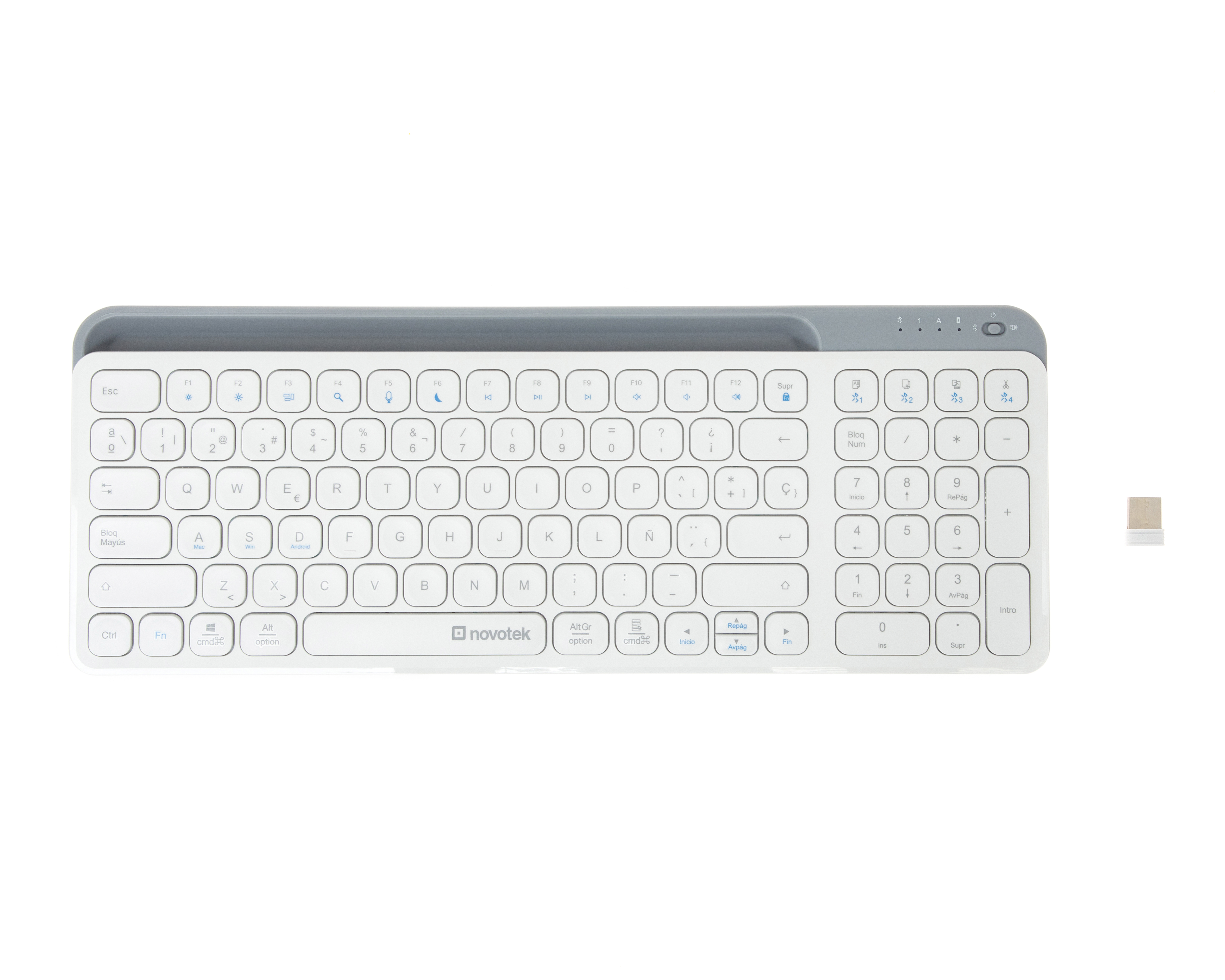 Teclado Inalámbrico Bluetooth Novotek TI-150