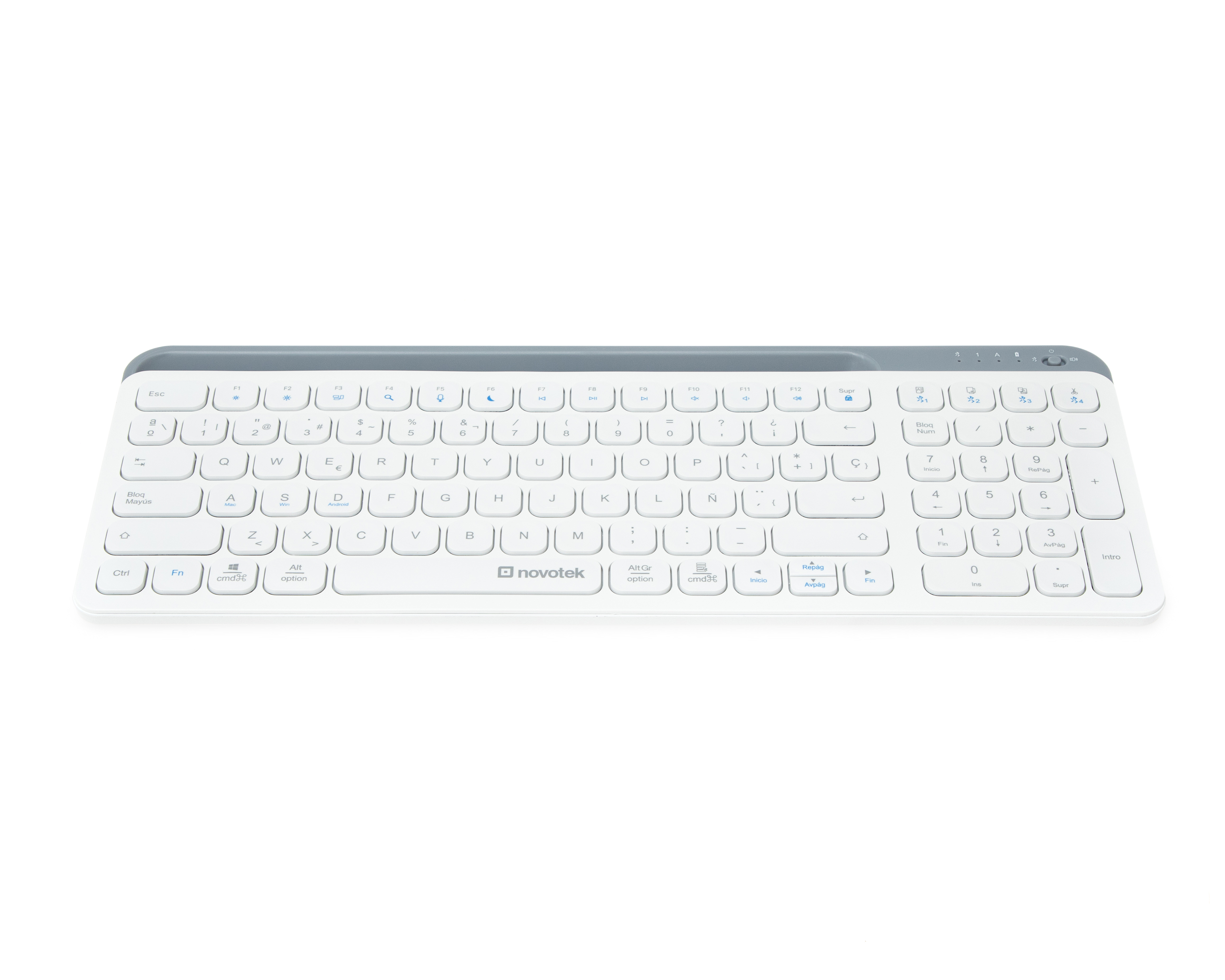 Foto 3 pulgar | Foto 2 | Teclado Inalámbrico Bluetooth Novotek TI-150