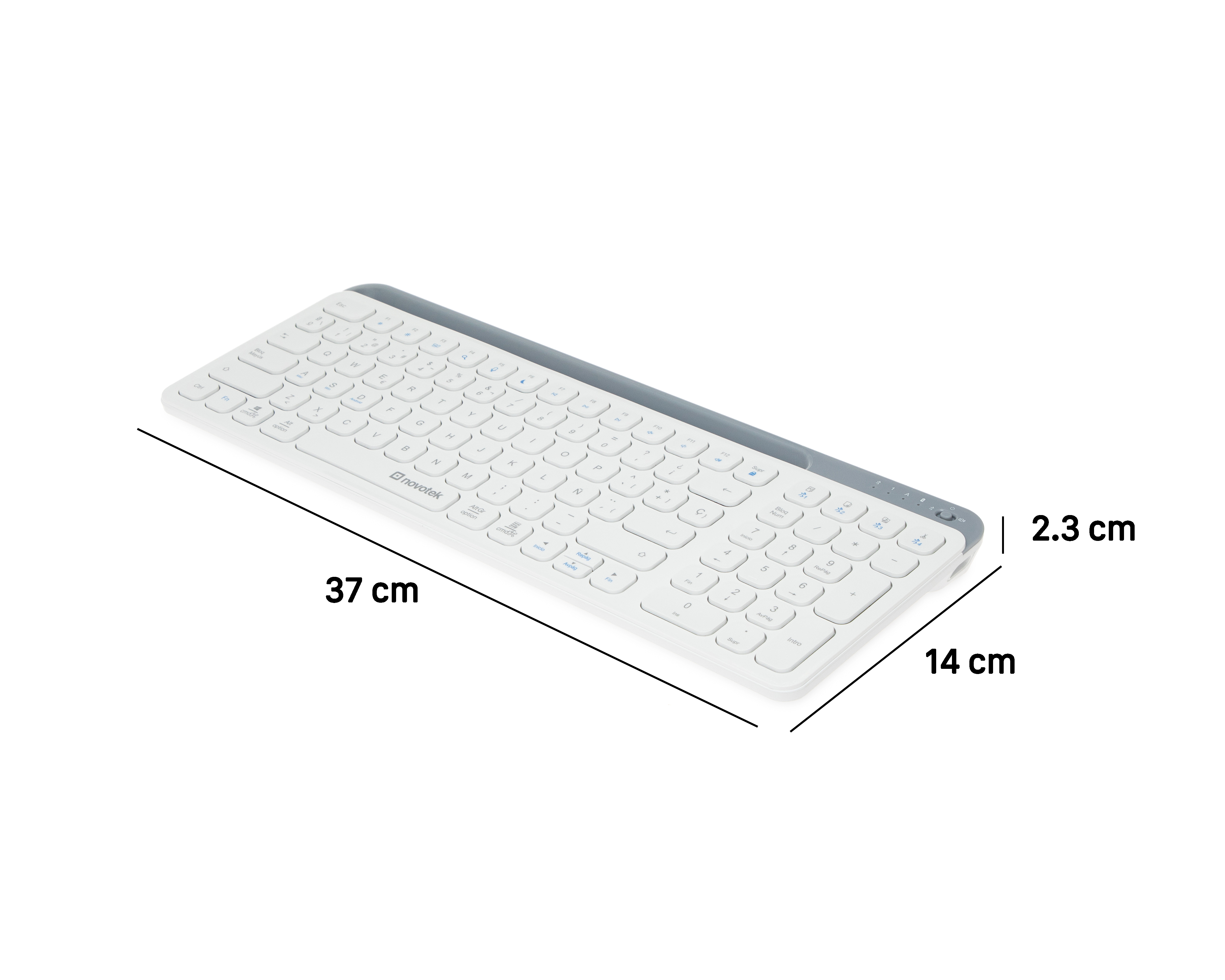Foto 8 pulgar | Foto 7 | Teclado Inalámbrico Bluetooth Novotek TI-150