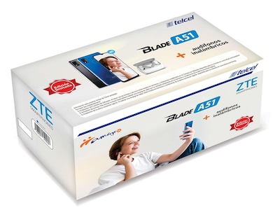 Foto 3 | Foto 3 | Telcel ZTE Blade A51 64 GB Azul + Audífonos Inalámbricos