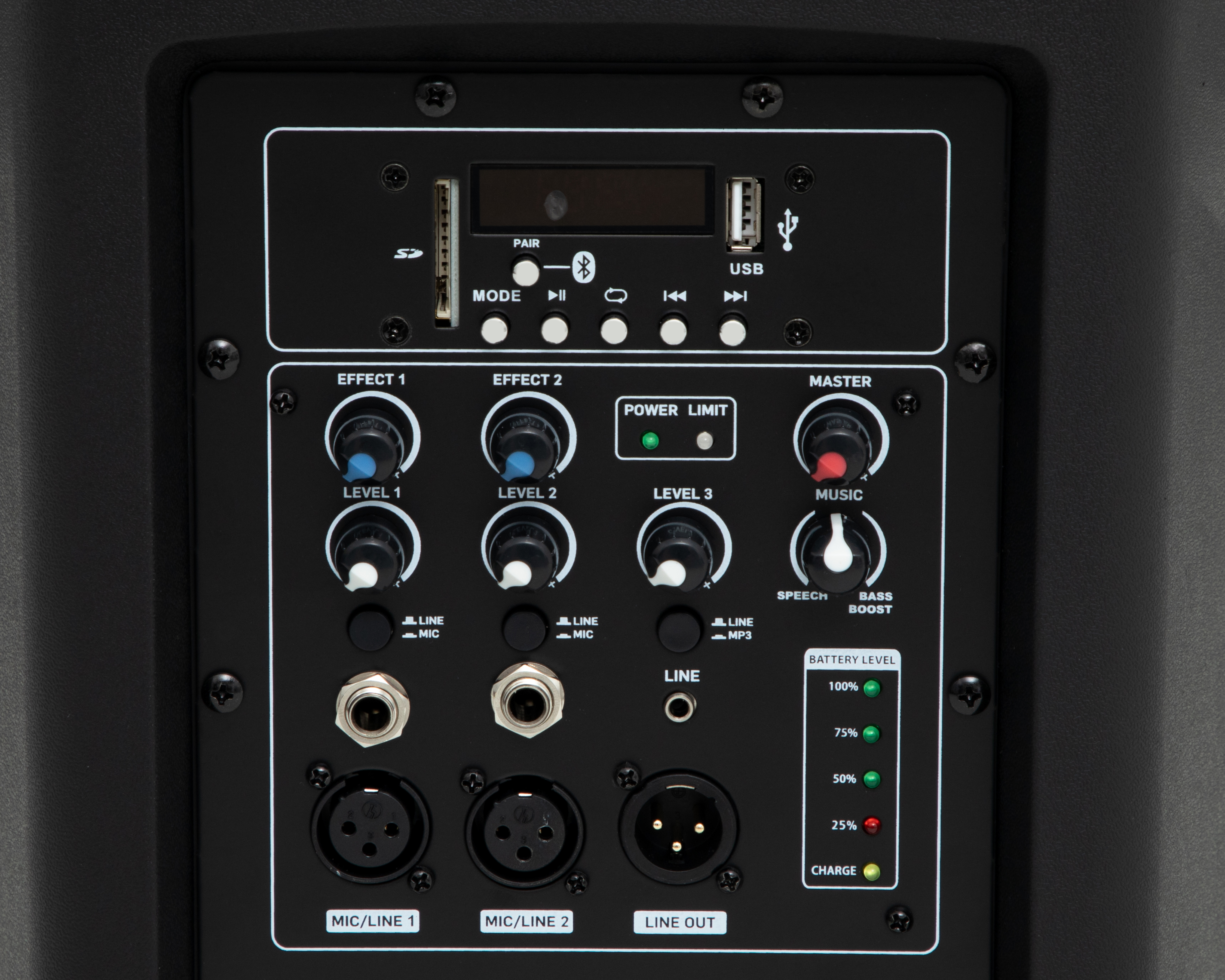 Foto 5 | Foto 5 | Bocina Bluetooth EVL Live 8 Go 100 Watts Portátil