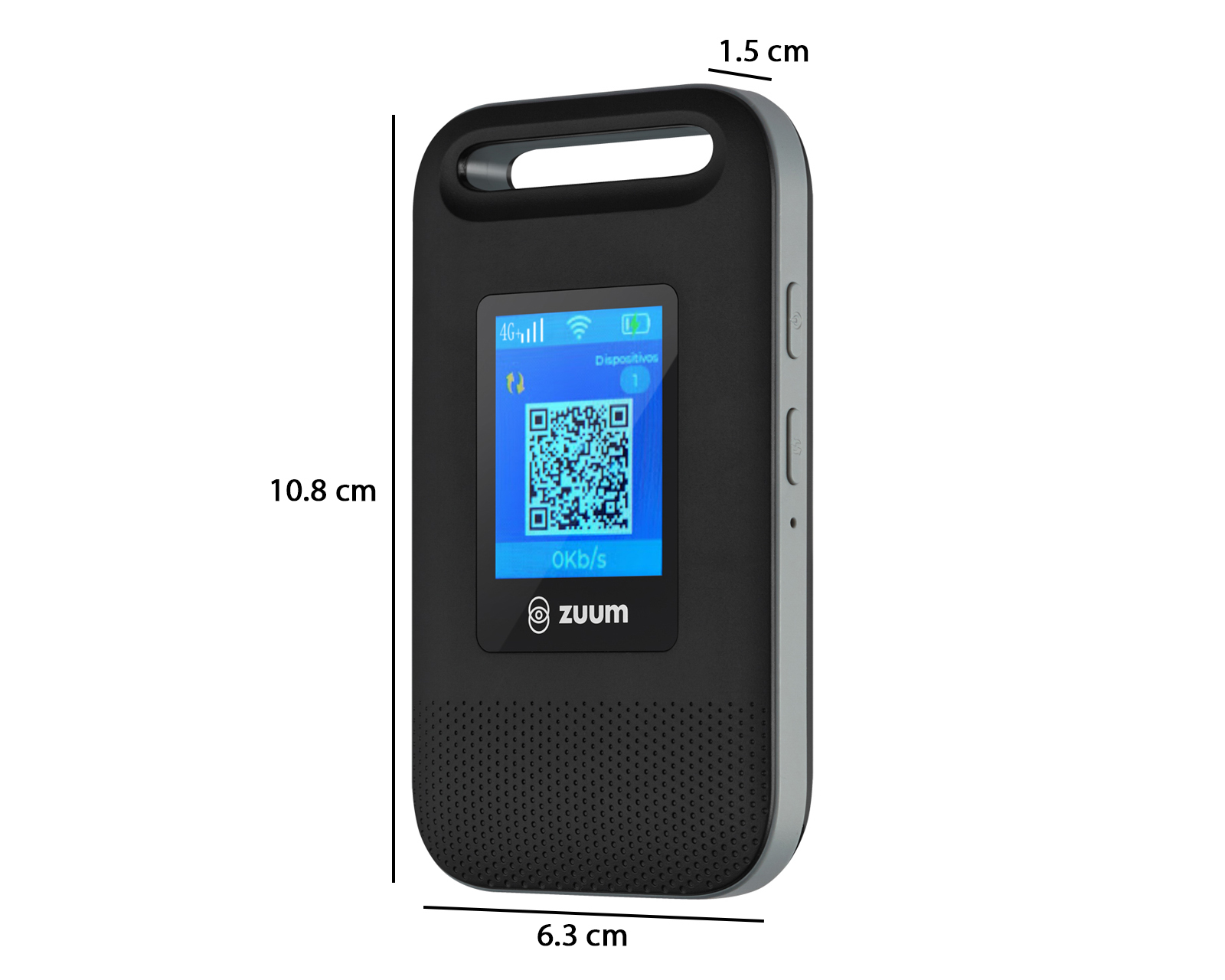 Foto 3 pulgar | Foto 10 | Módem Portátil Zuum M4021 3000 mAh
