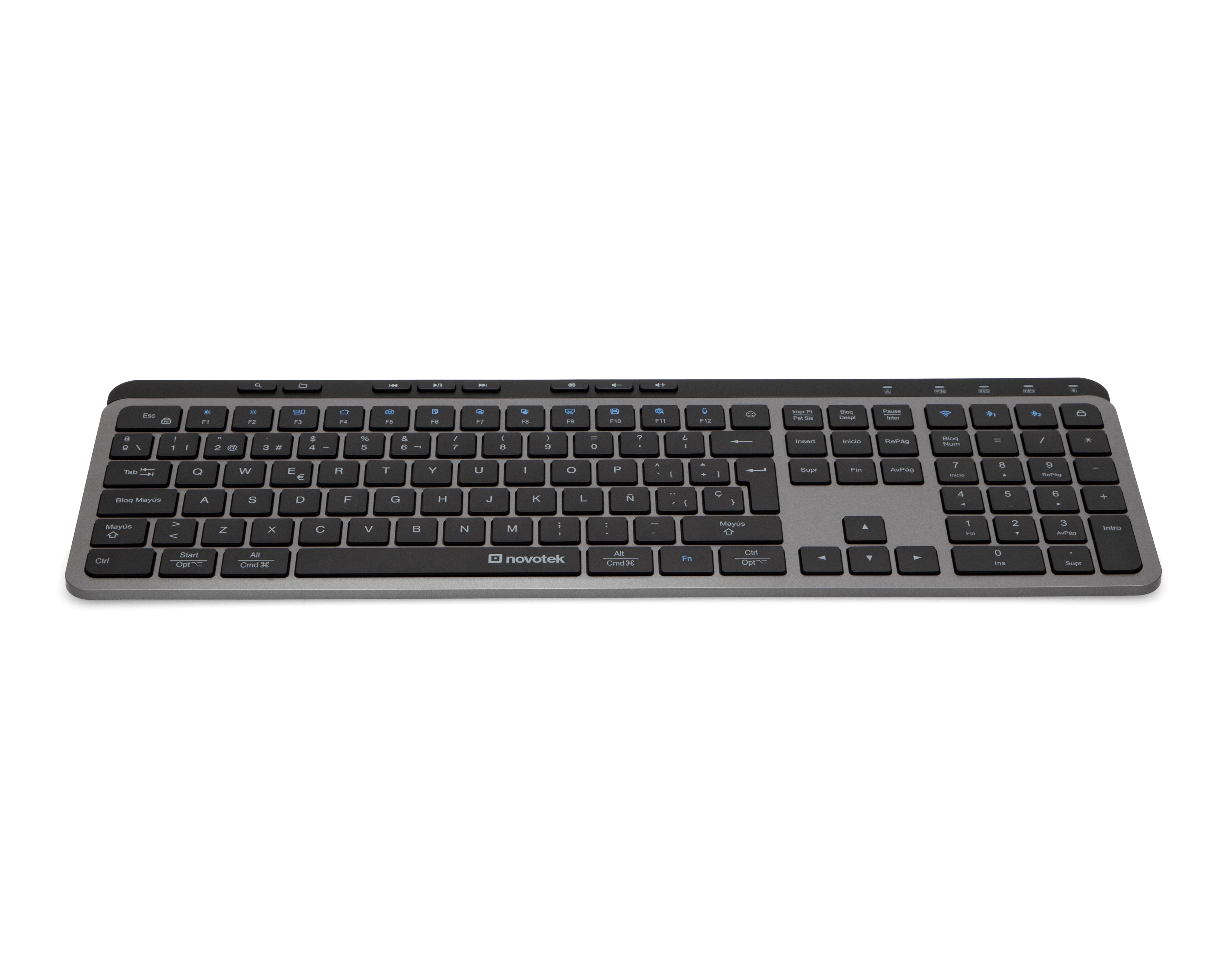 Foto 2 pulgar | Foto 1 | Teclado Inalámbrico Bluetooth Novotek TI-180