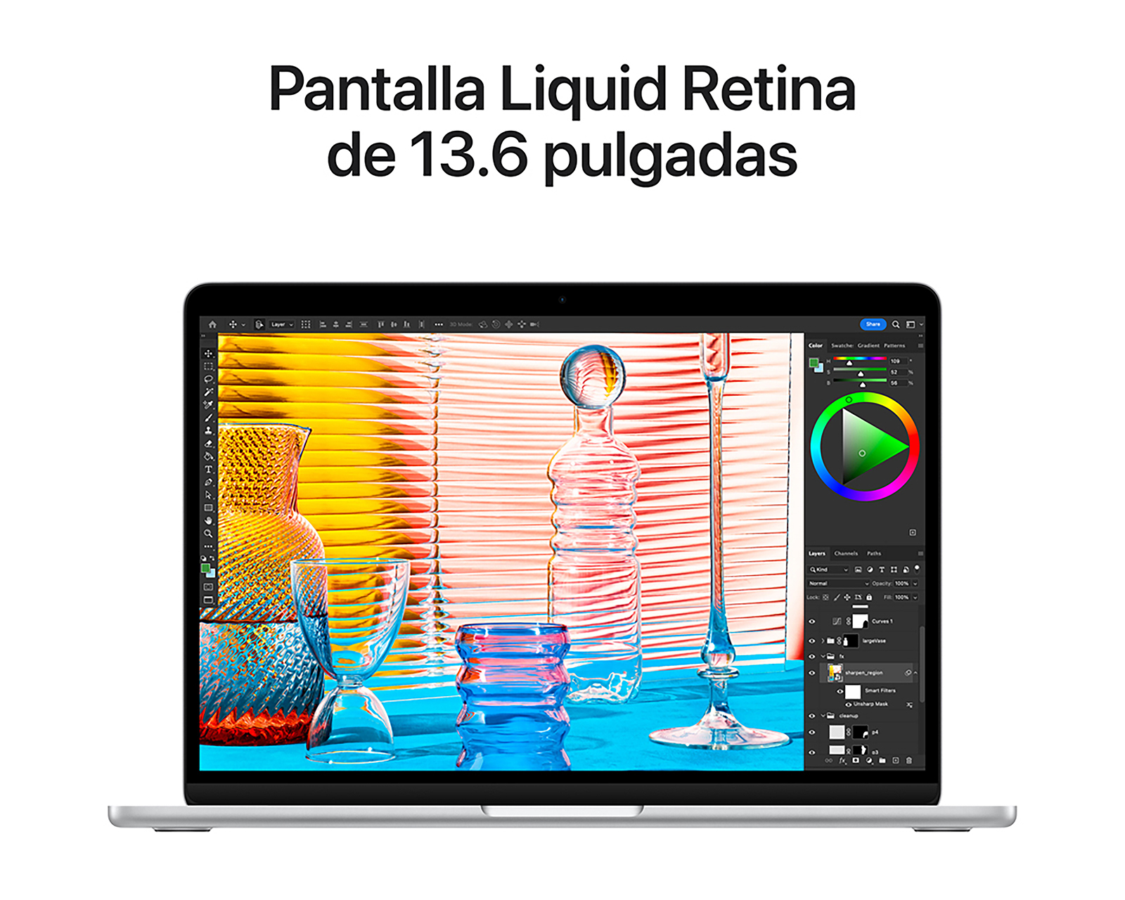 Foto 5 | Foto 5 | MacBook Air M2 de 13 Pulgadas 16 GB RAM 256 GB SSD 10 GPU Plateado