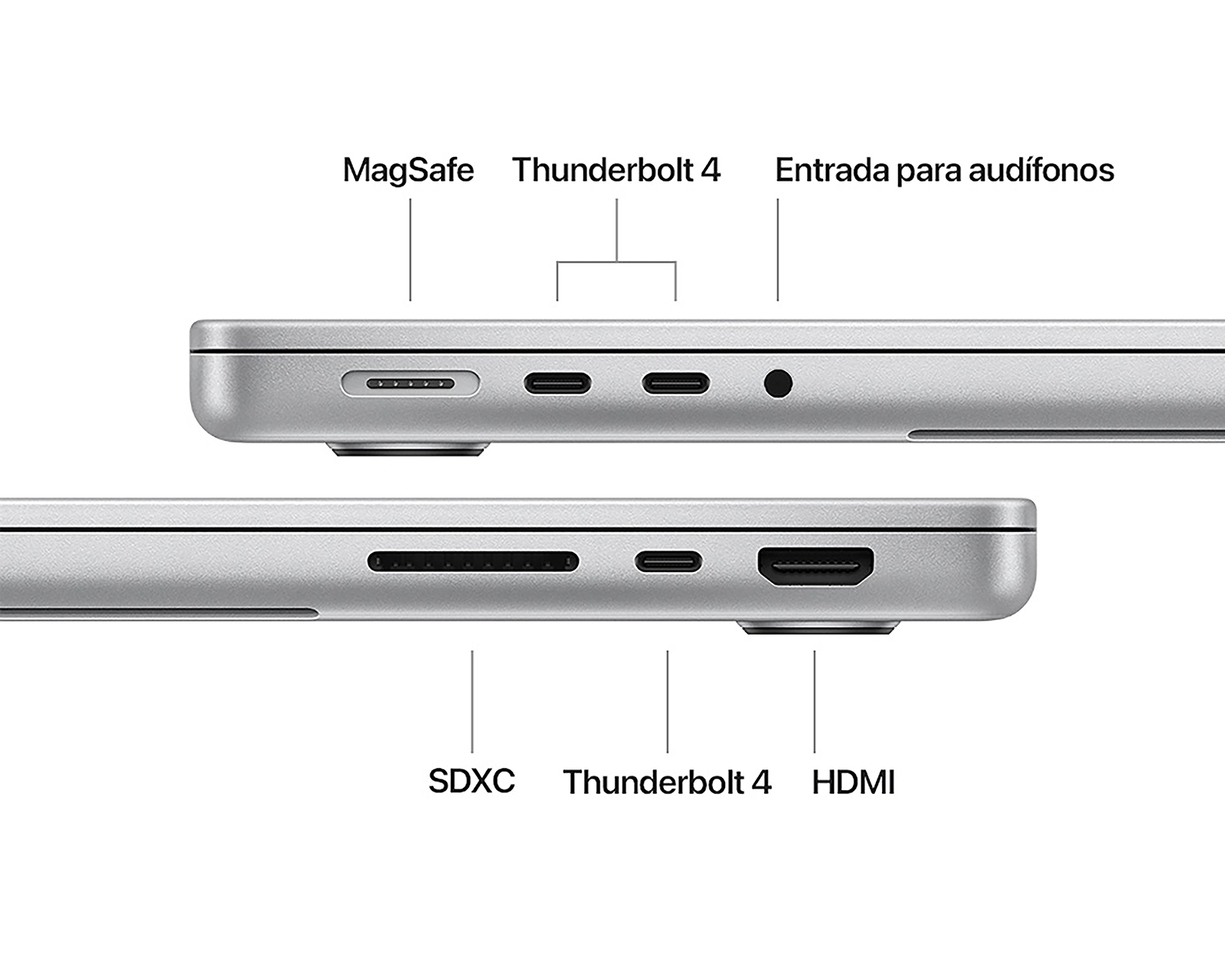 Foto 8 pulgar | Foto 7 | MacBook Pro M4 de 14 Pulgadas 16 GB RAM 512 GB SSD 10 GPU Plateado