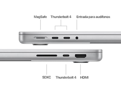 Foto 7 | Foto 7 | MacBook Pro M4 de 14 Pulgadas 16 GB RAM 512 GB SSD 10 GPU Plateado