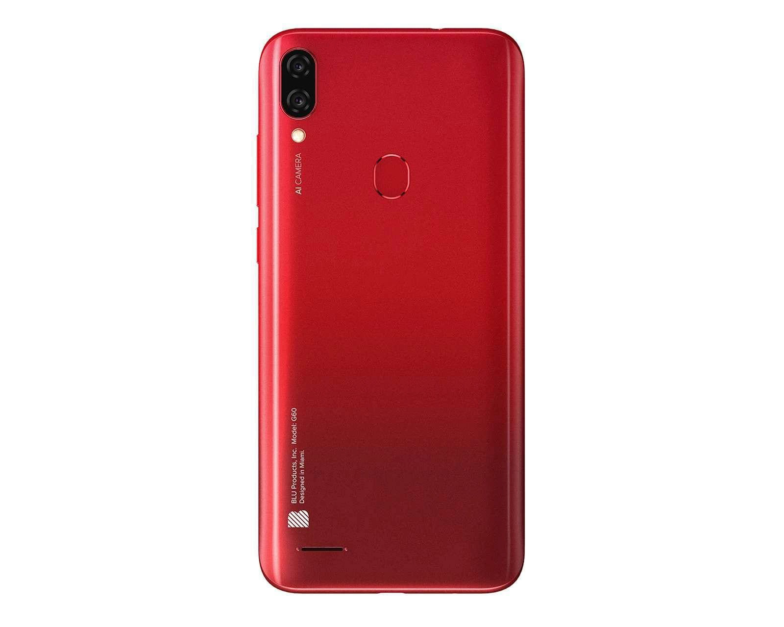 Foto 3 pulgar | Foto 2 | Celular BLU Liberado G60 64 GB Rojo