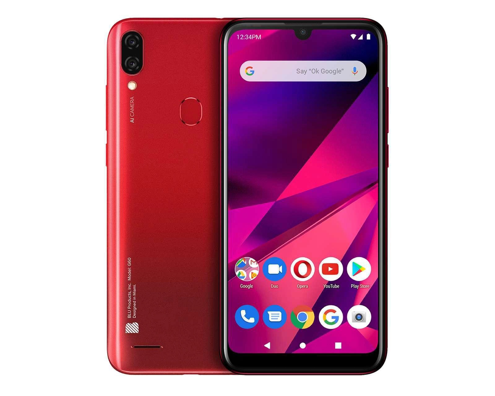Foto 4 pulgar | Foto 3 | Celular BLU Liberado G60 64 GB Rojo