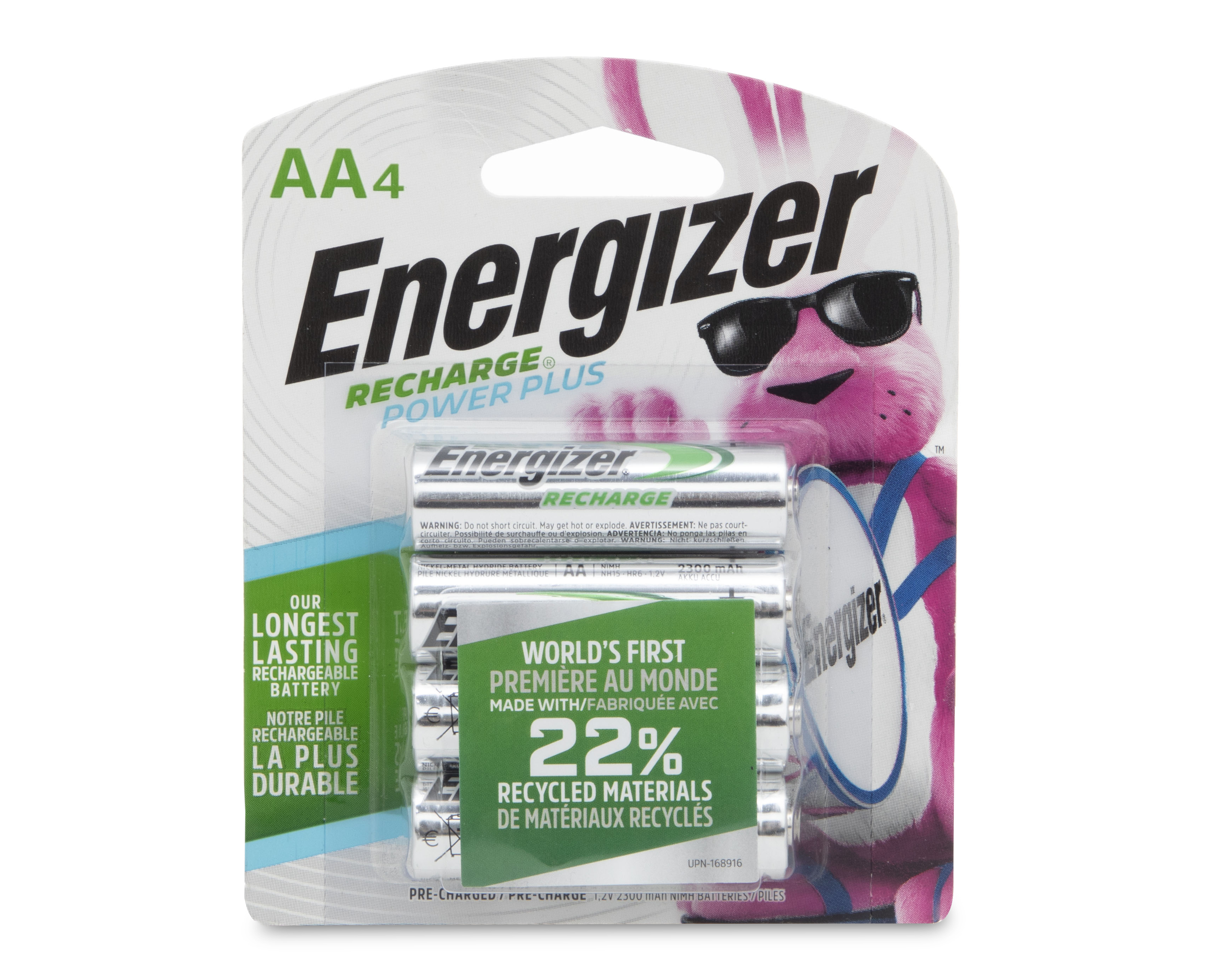 Foto 2 pulgar | Foto 1 | Pilas Recargables Energizer Recharge Power Plus AA 4 Piezas