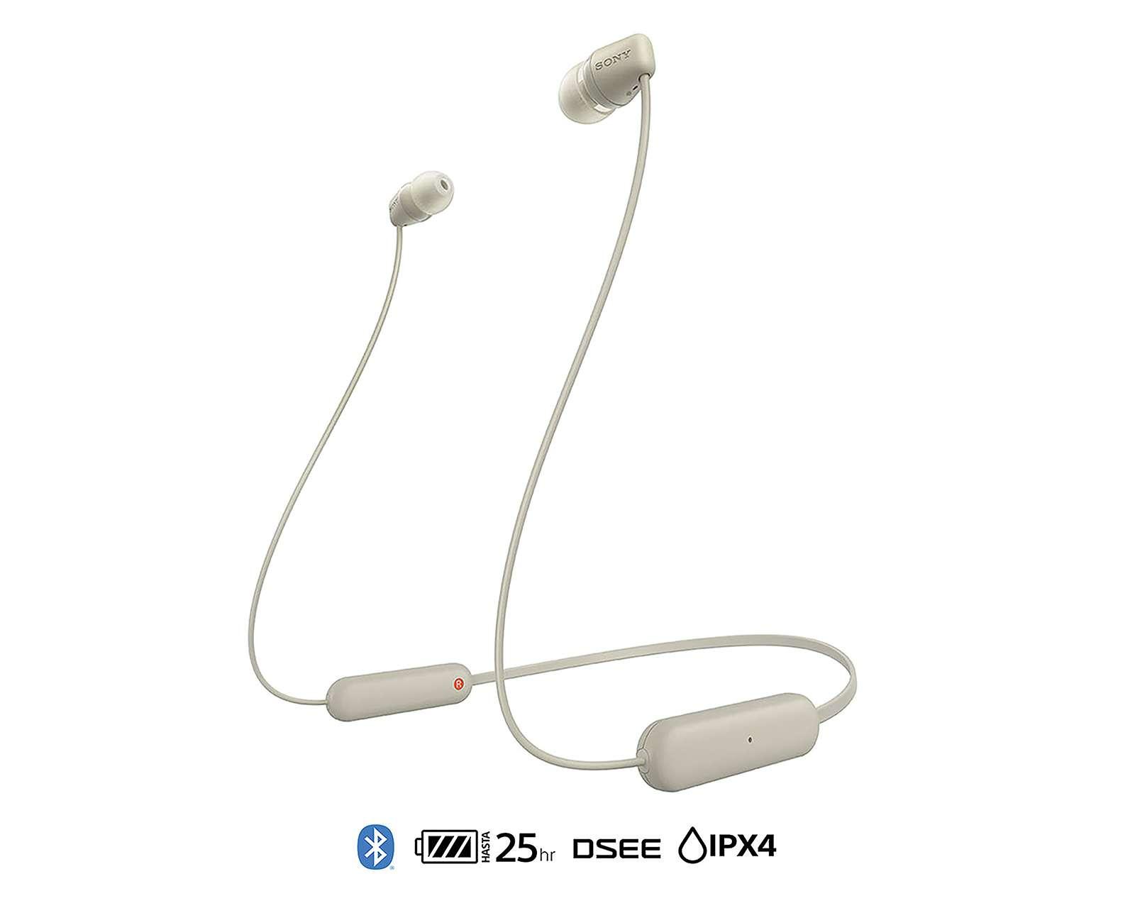 Audífonos In-Ear Sony Resistentes al Agua WI-C100