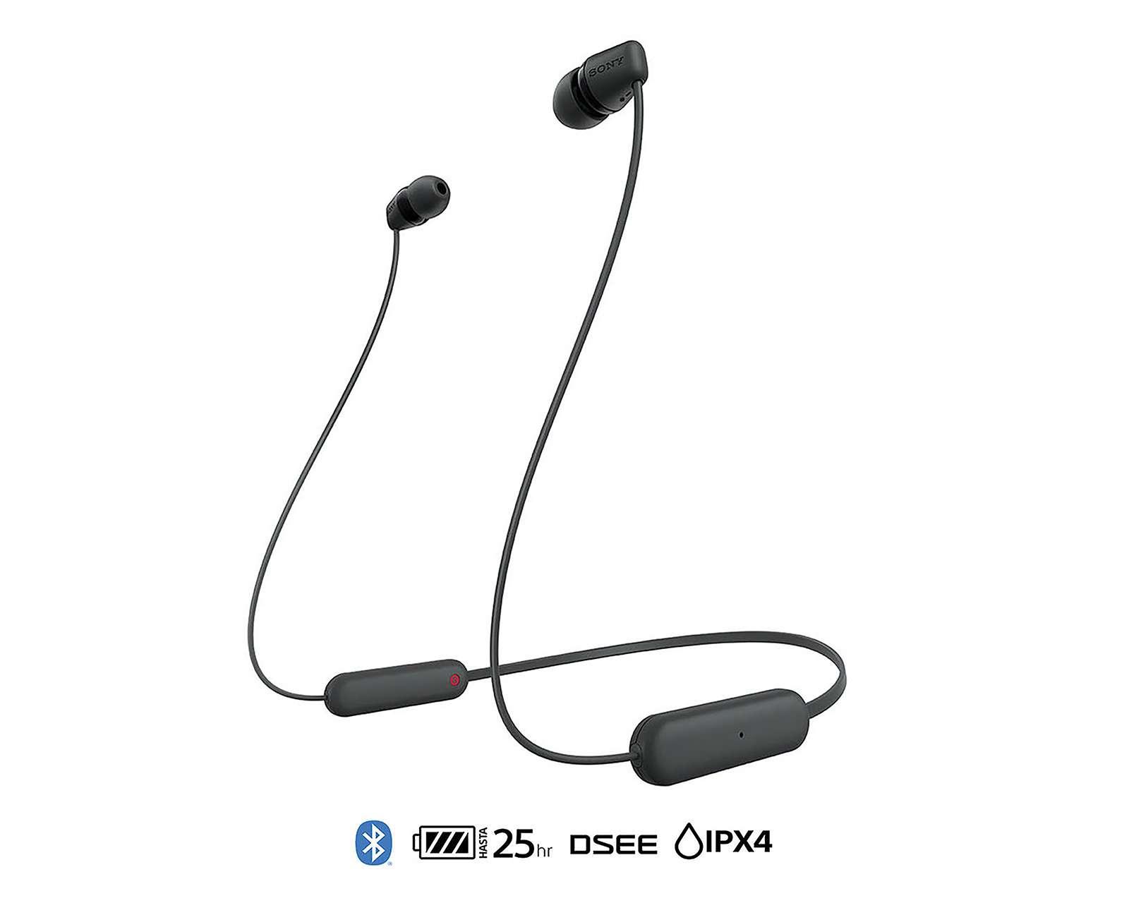 Audífonos In-Ear Sony con Bluetooth WI-C100