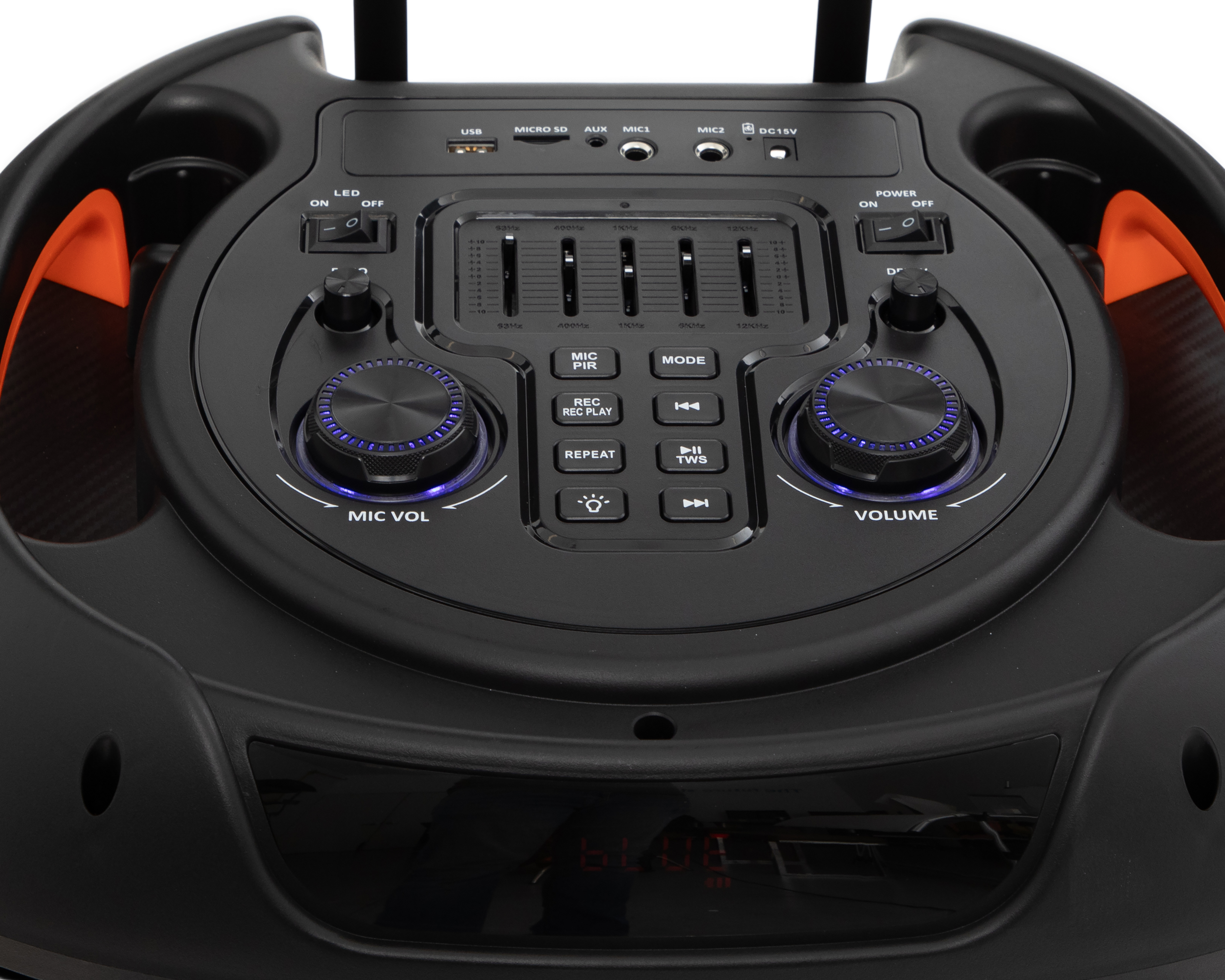 Foto 4 | Foto 4 | Bocina Bluetooth EVL EVL-BF15-01 40 W con Luces