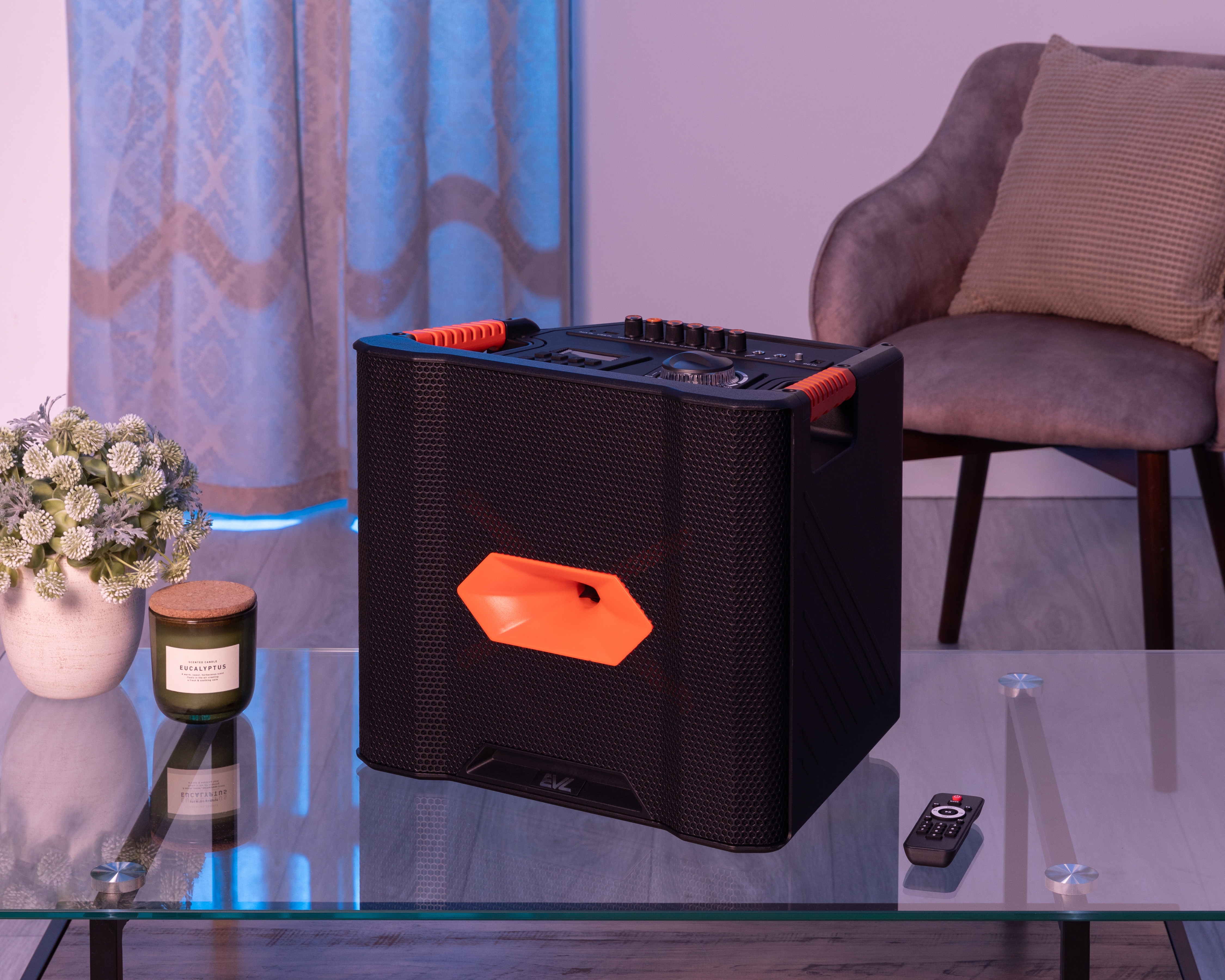 Foto 8 pulgar | Foto 7 | Bocina EVL-BF8-01 100 W con Control