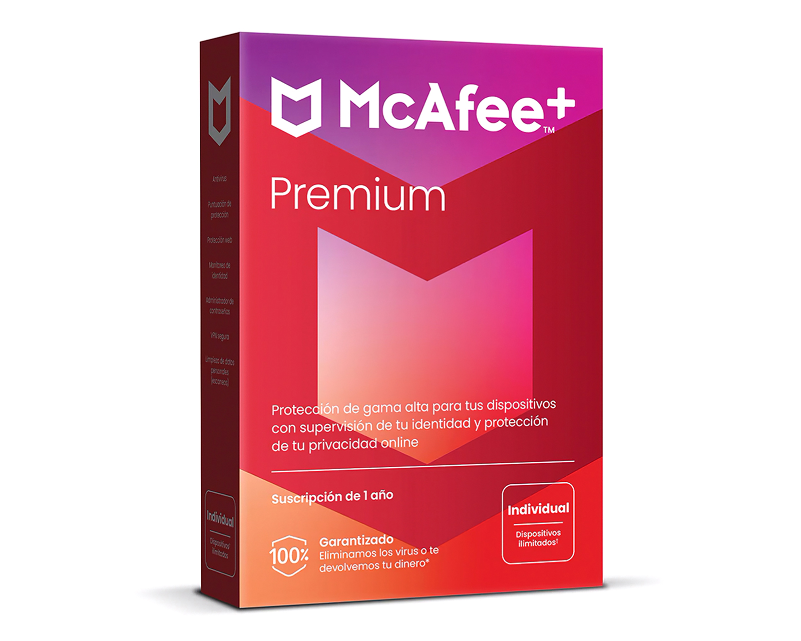 Foto 2 pulgar | Foto 1 | Antivirus McAfee Plus Premium Dispositivos Ilimitados Suscripción de 1 Año