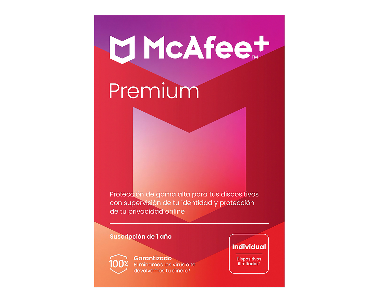 Foto 3 pulgar | Foto 2 | Antivirus McAfee Plus Premium Dispositivos Ilimitados Suscripción de 1 Año