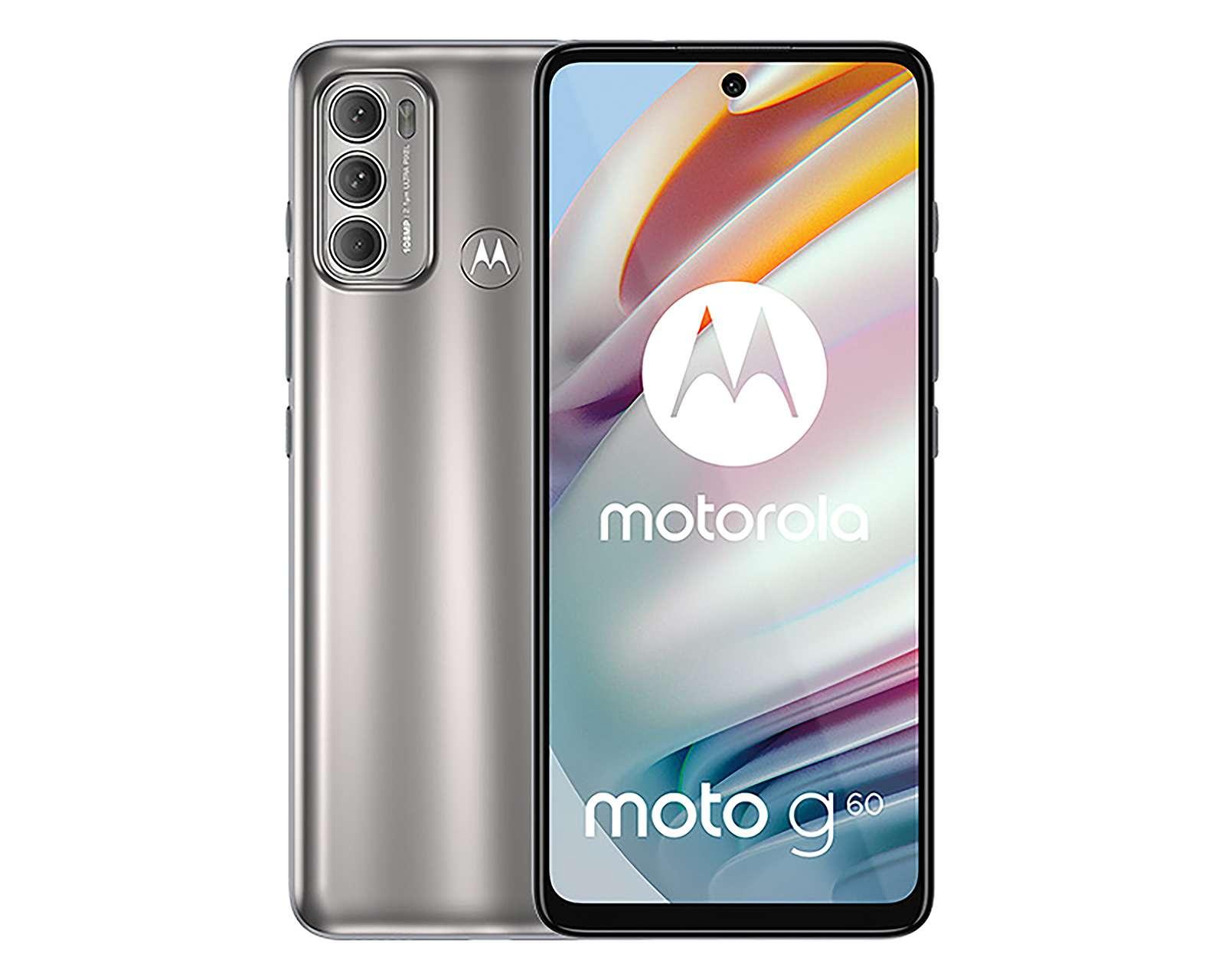 Foto 2 pulgar | Foto 1 | AT&T/Unefon Motorola G60 128 GB Plata