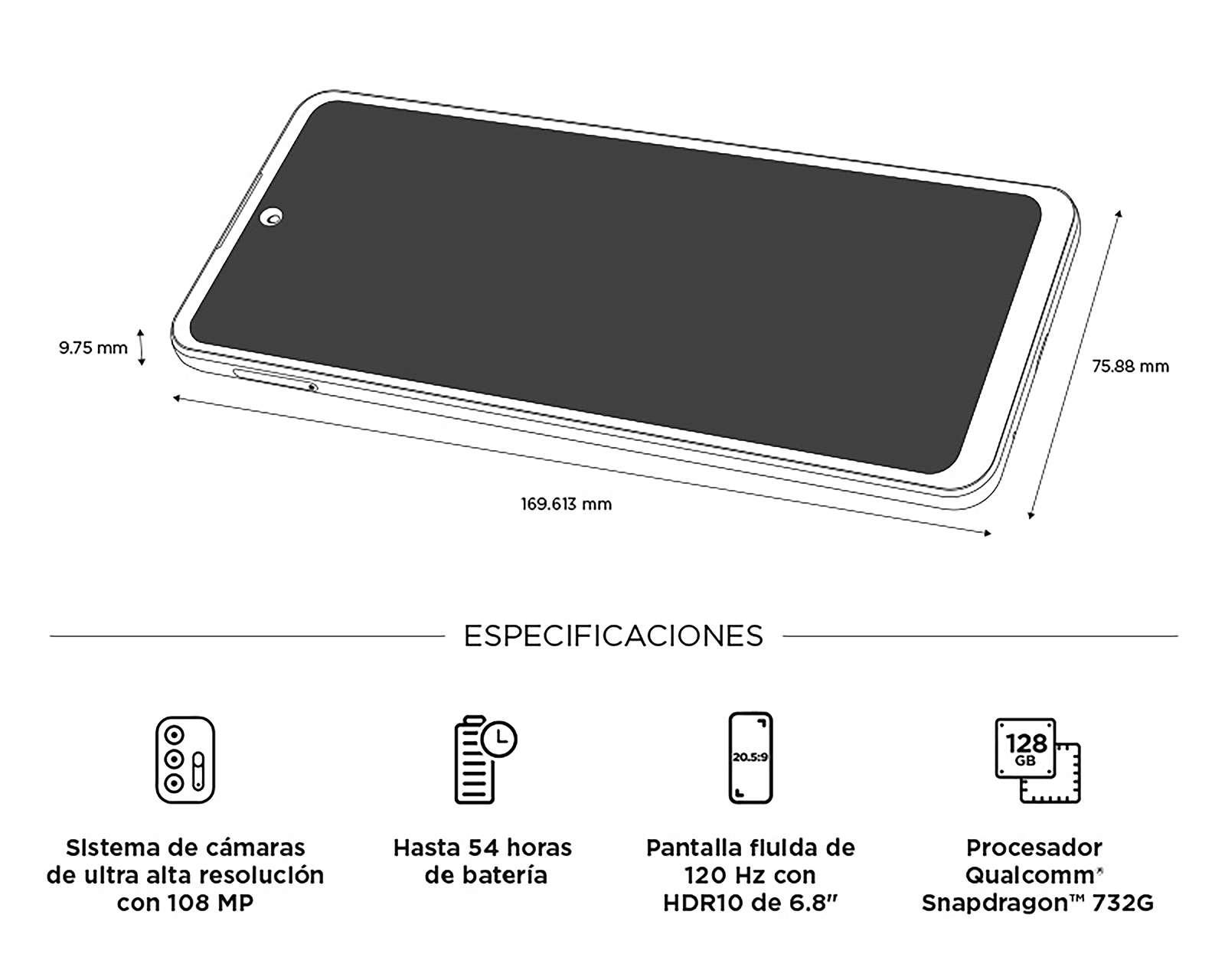 Foto 8 | Foto 8 | AT&T/Unefon Motorola G60 128 GB Plata