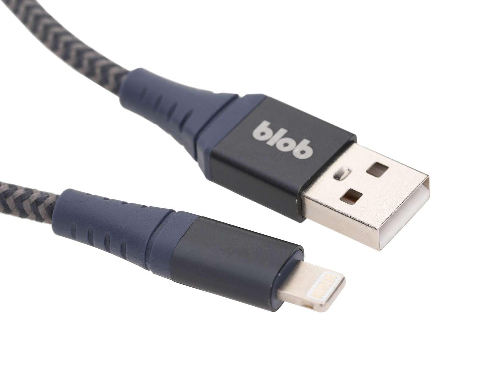 Foto 2 pulgar | Foto 1 | Cable Blob Tipo Lightning de 1 m