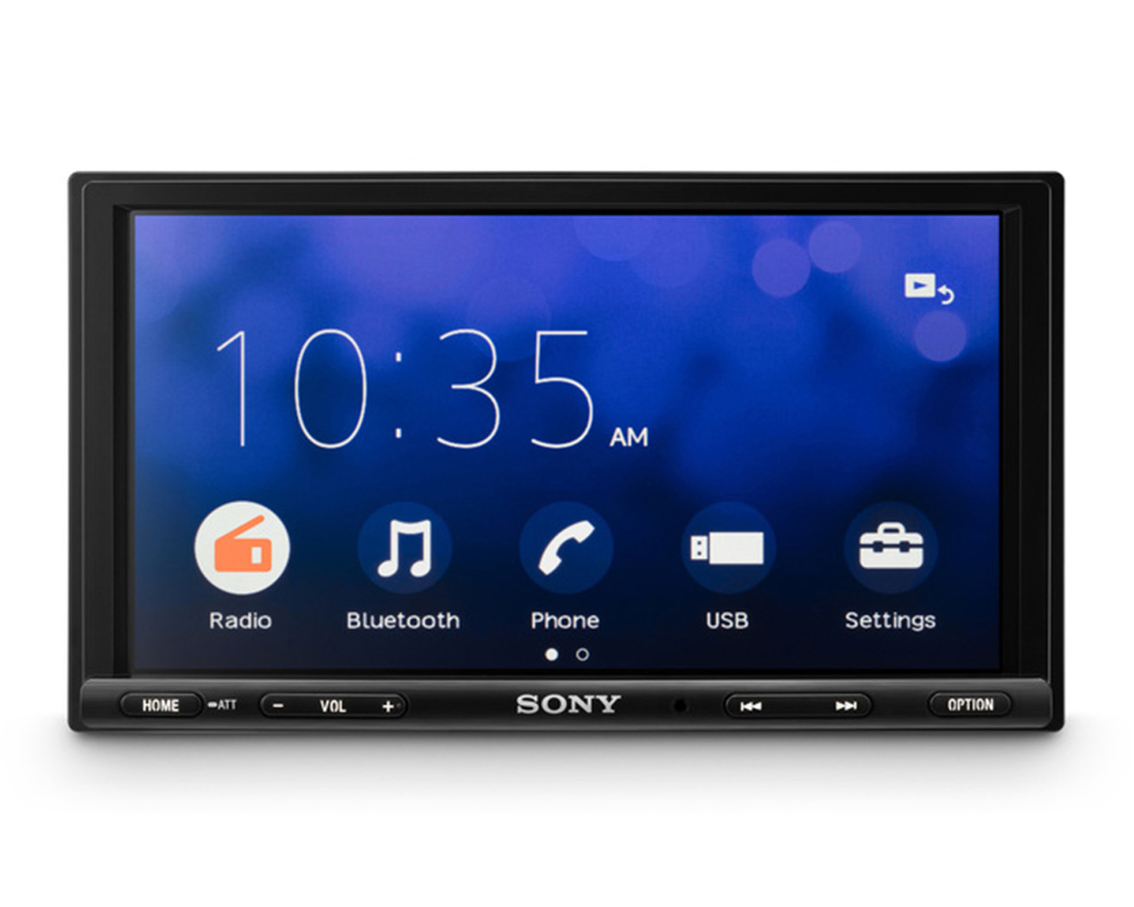 Autoestéreo Sony XAV-1600 Bluetooth de 6.75 Pulgadas