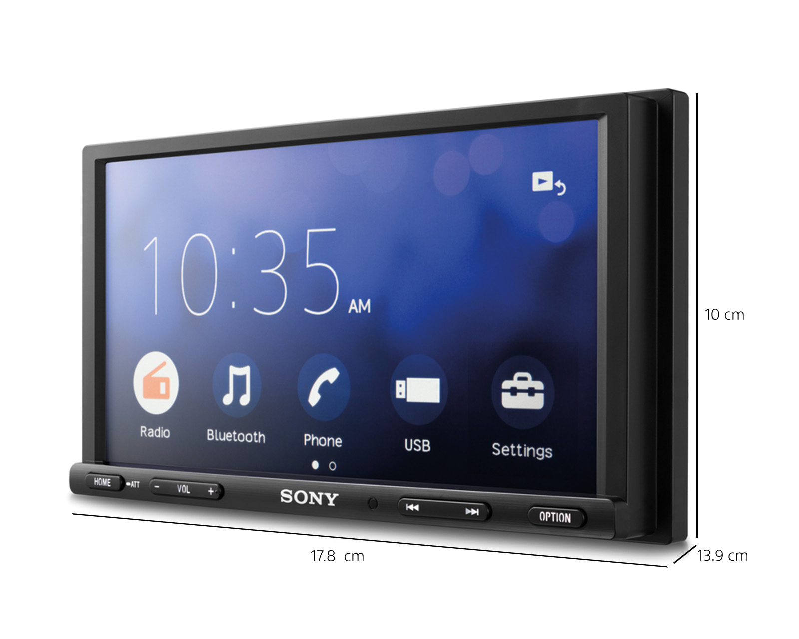 Foto 8 | Foto 8 | Autoestéreo Sony XAV-1600 Bluetooth de 6.75 Pulgadas