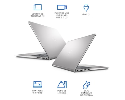 Foto 4 | Foto 4 | Laptop Dell Inspiron 3520 15.6 Pulgadas Windows 11 Intel Core i7 16 GB 512 GB SSD Plateado + Microsoft 365 por 1 año