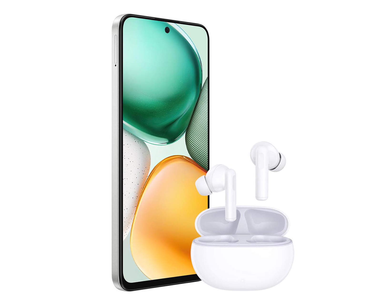 Foto 4 pulgar | Foto 3 | Telcel Honor X7C 256 GB Blanco + Audífonos X7i