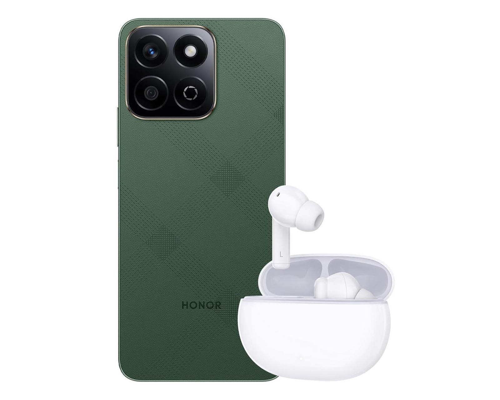 Foto 1 | Foto 1 | Telcel Honor X7C 256 GB Verde + Audífonos X7i