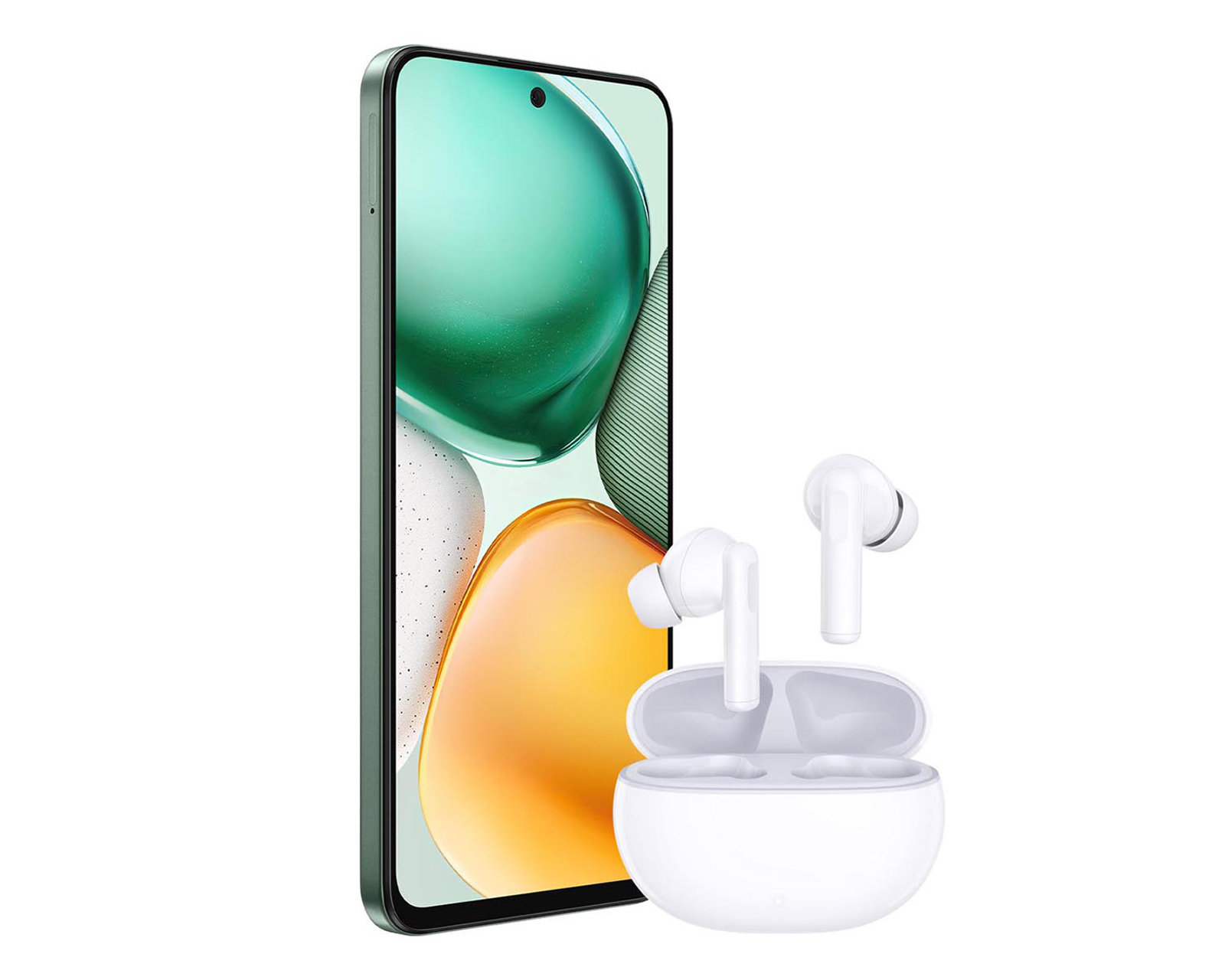 Foto 4 pulgar | Foto 3 | Telcel Honor X7C 256 GB Verde + Audífonos X7i