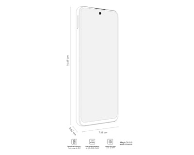 Foto 7 | Foto 7 | Telcel Honor X7C 256 GB Verde + Audífonos X7i