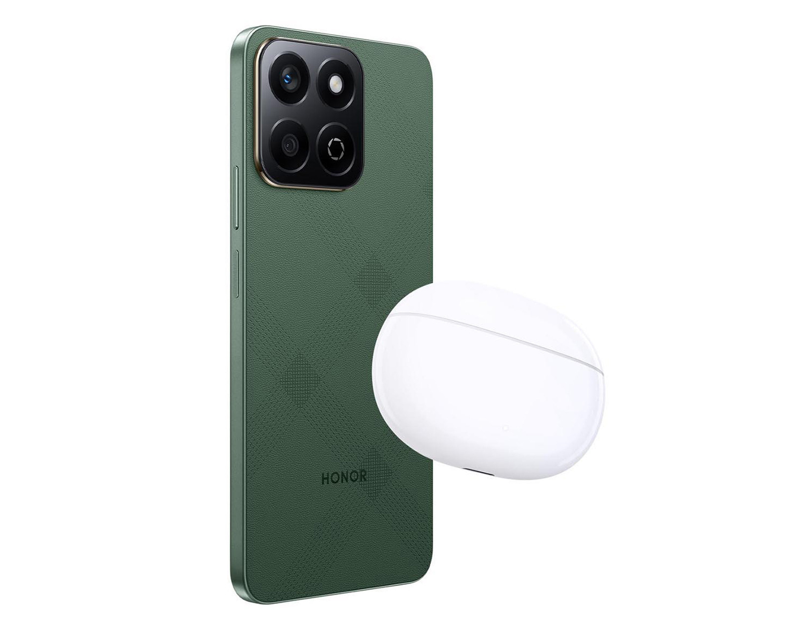 Foto 6 pulgar | Foto 5 | Movistar Honor X7C 256 GB Verde + Audífonos X7i
