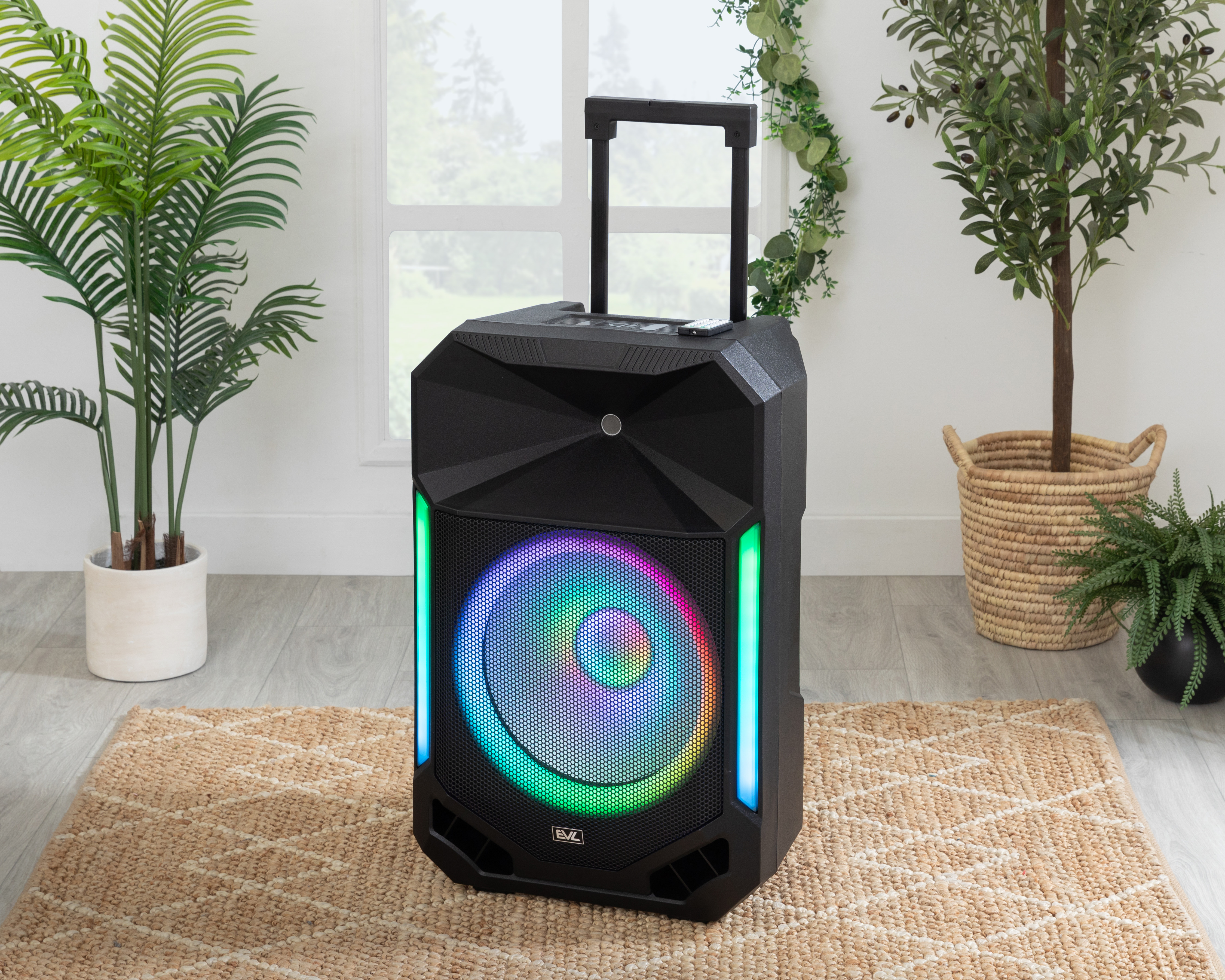 Foto 9 pulgar | Foto 8 | Bocina Bluetooth EVL BF15-03 135 Watts con Luces LED