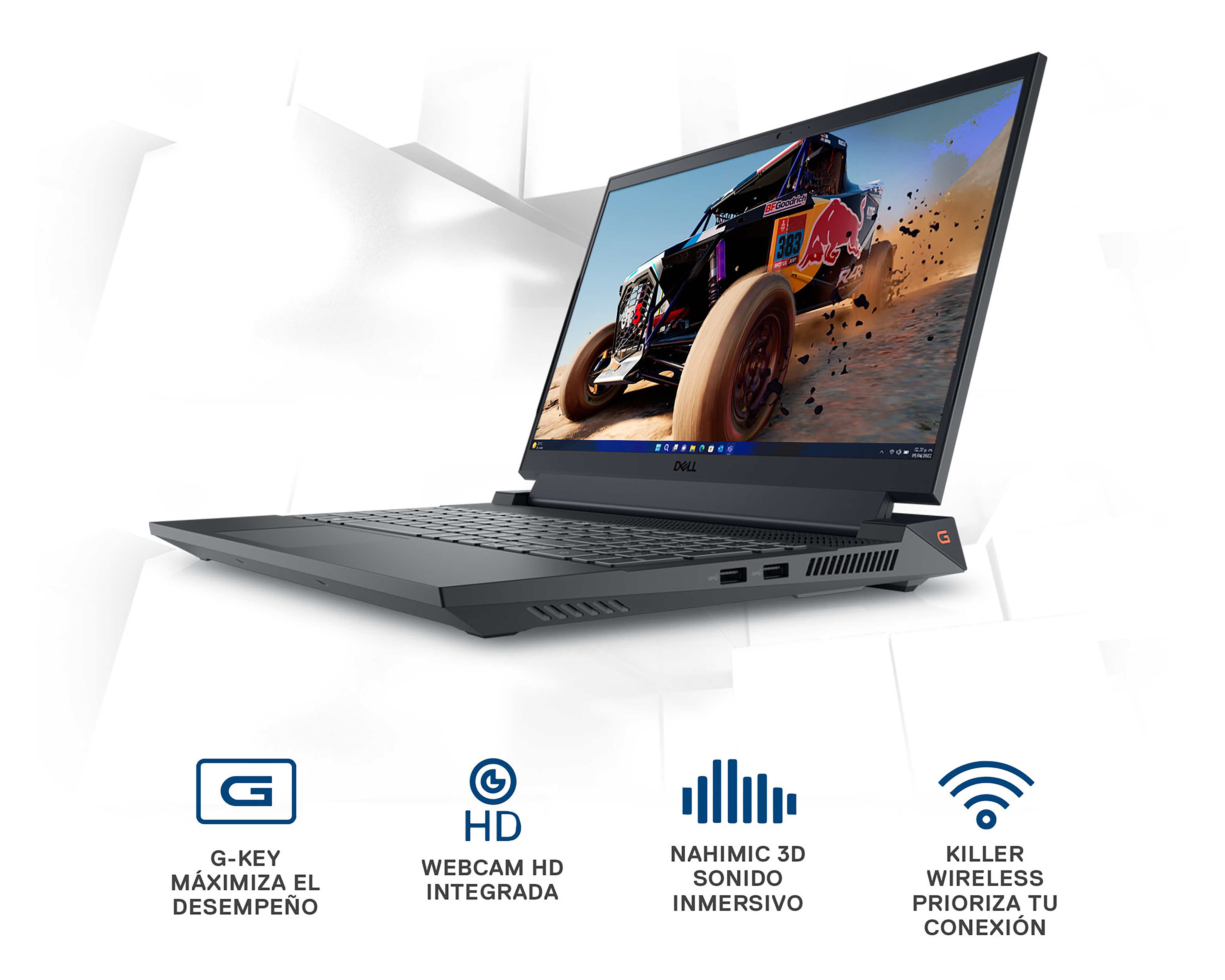Foto 4 | Foto 4 | Laptop Gamer Dell Gaming NB G15 5530 15.6 Pulgadas Windows 11 Intel Core i5 NVIDIA GeForce RTX 3050 8 GB RAM 512 GB SSD Negra