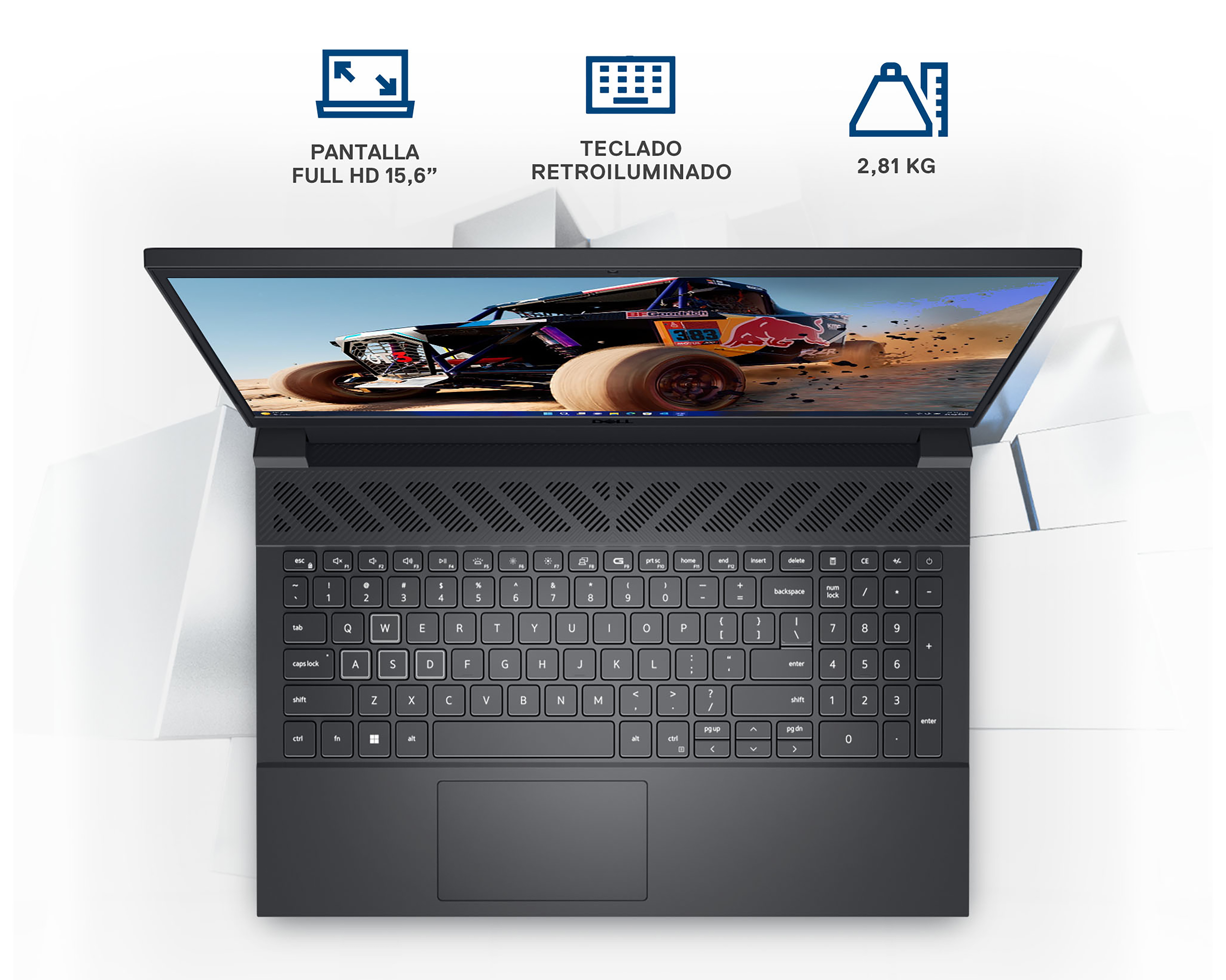 Foto 6 pulgar | Foto 5 | Laptop Gamer Dell Gaming NB G15 5530 15.6 Pulgadas Windows 11 Intel Core i5 NVIDIA GeForce RTX 3050 8 GB RAM 512 GB SSD Negra