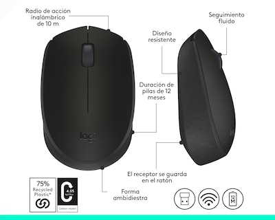 Foto 5 | Foto 5 | Mouse Inalámbrico Logitech M170 910-004940