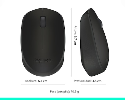 Foto 9 | Foto 9 | Mouse Inalámbrico Logitech M170 910-004940