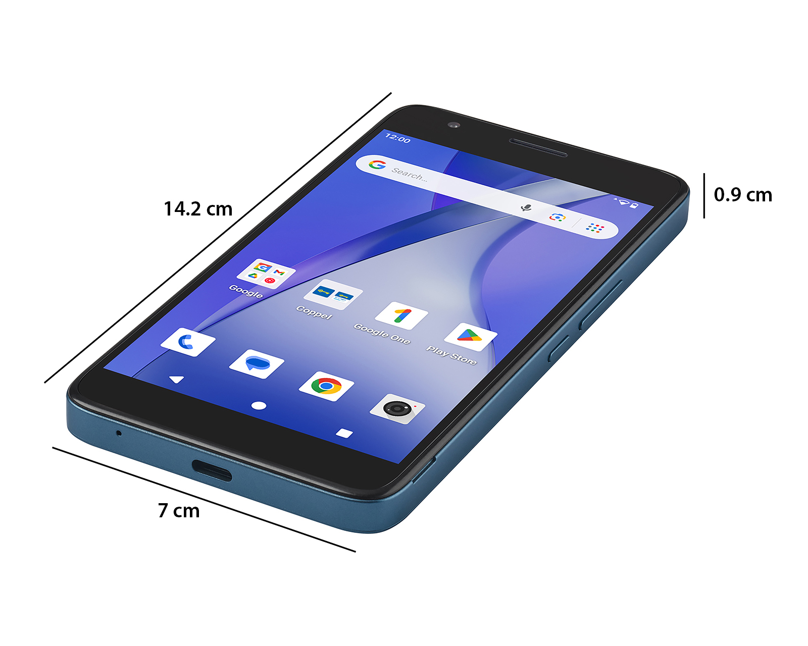 Foto 11 pulgar | Foto 10 | Celular Zuum Magno C3 Liberado 32 GB Azul