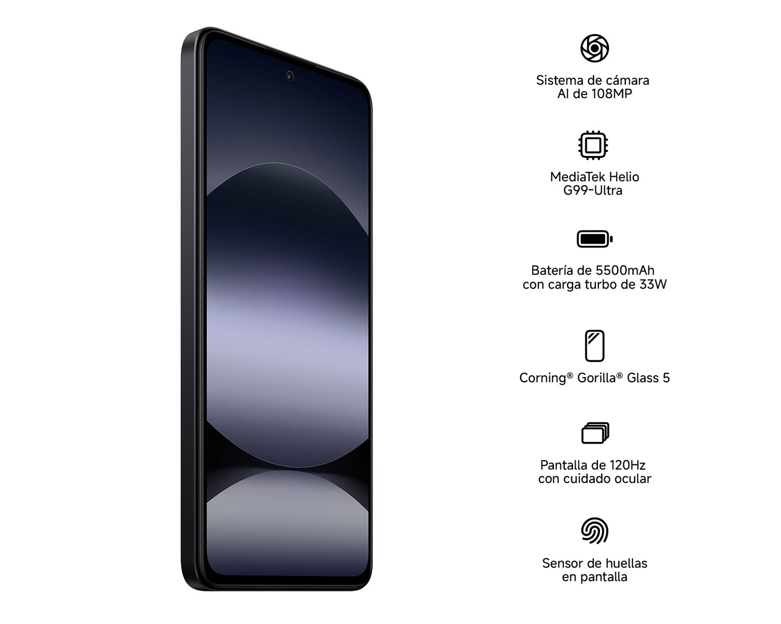 Foto 8 pulgar | Foto 7 | Celular Xiaomi Redmi Note 14 Liberado 256 GB Negro