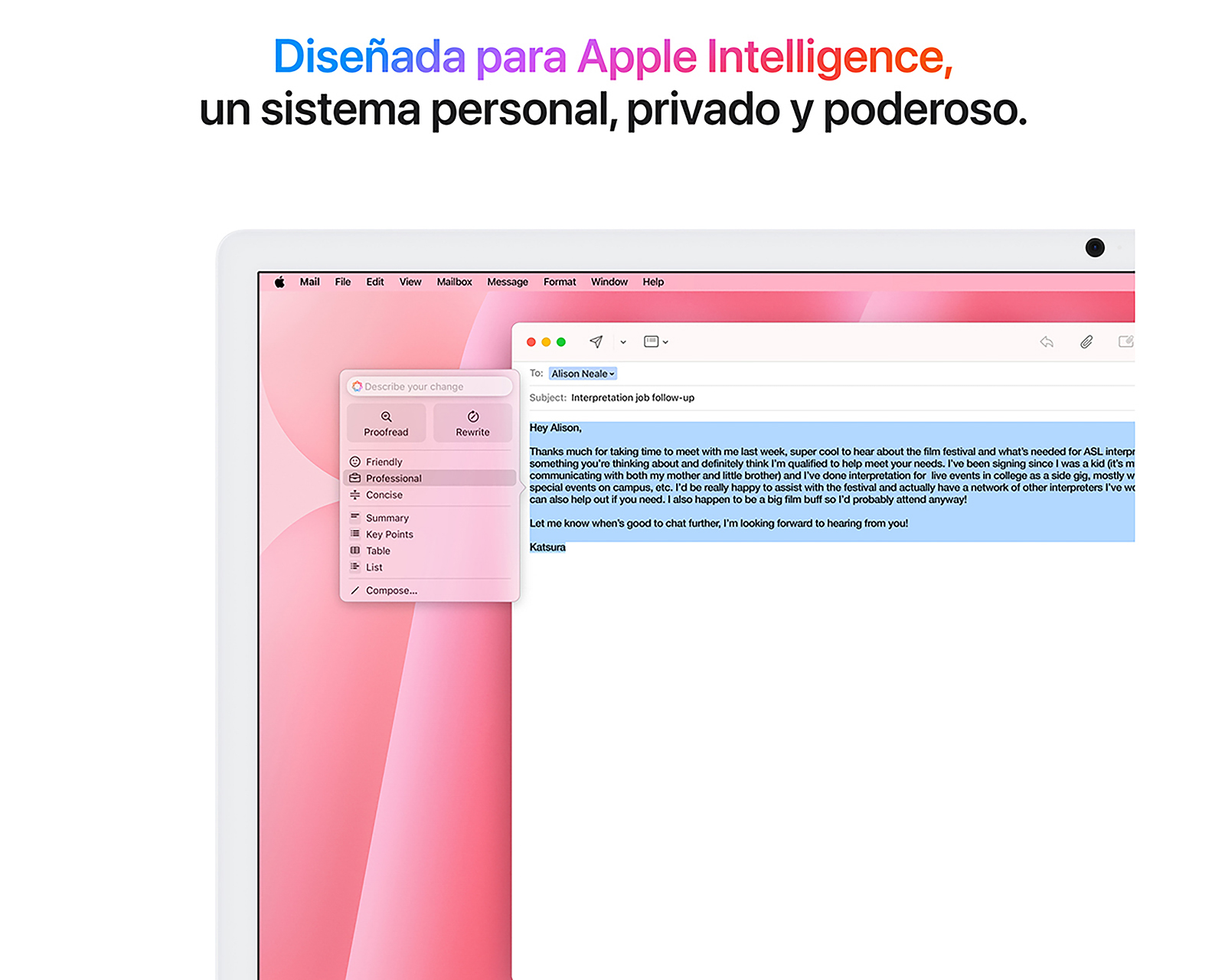 Foto 5 | Foto 5 | iMac 24 Pulgadas M4 16 GB RAM 256 GB SDD Rosa