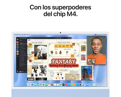Foto 6 | Foto 6 | iMac 24 Pulgadas M4 16 GB RAM 256 GB SDD Azul