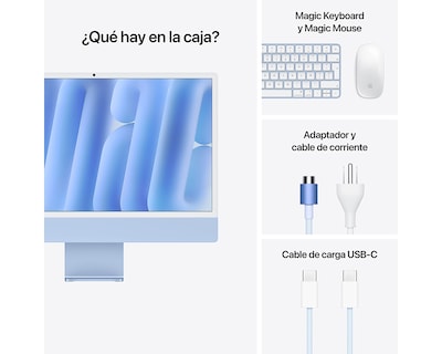 Foto 9 | Foto 9 | iMac 24 Pulgadas M4 16 GB RAM 256 GB SDD Azul