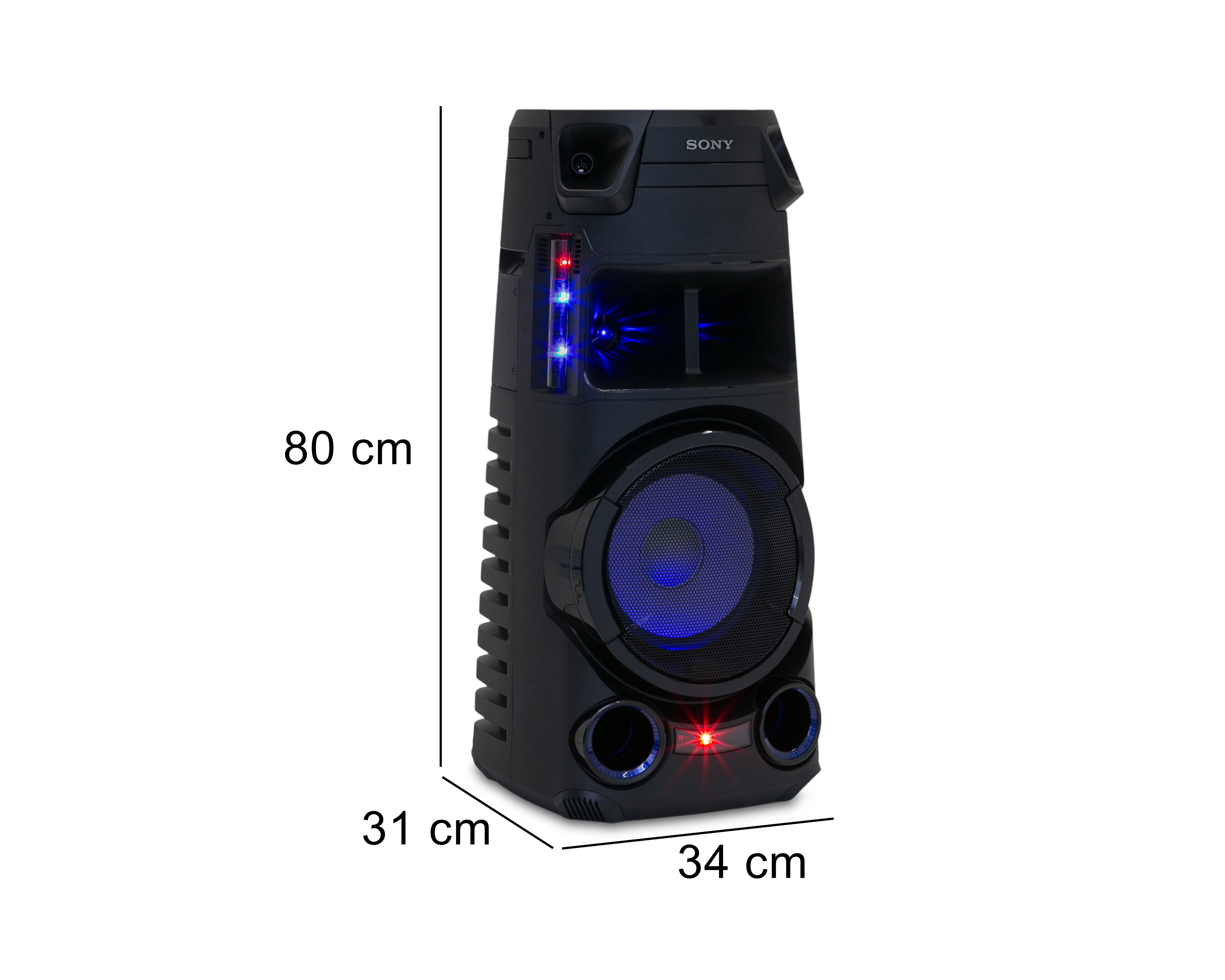 Foto 7 | Foto 7 | Sistema de Audio Bluetooth Sony MHC-V43D/M LA9