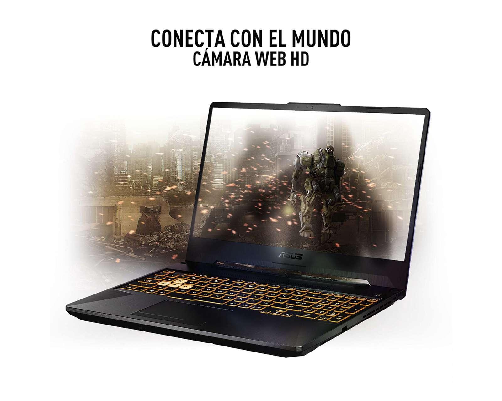 Foto 6 pulgar | Foto 5 | Laptop Gamer Asus TUF FA506IC 15.6" Windows 11 Home AMD Ryzen 5 8 GB RAM 512 GB SSD Eclipse Gray
