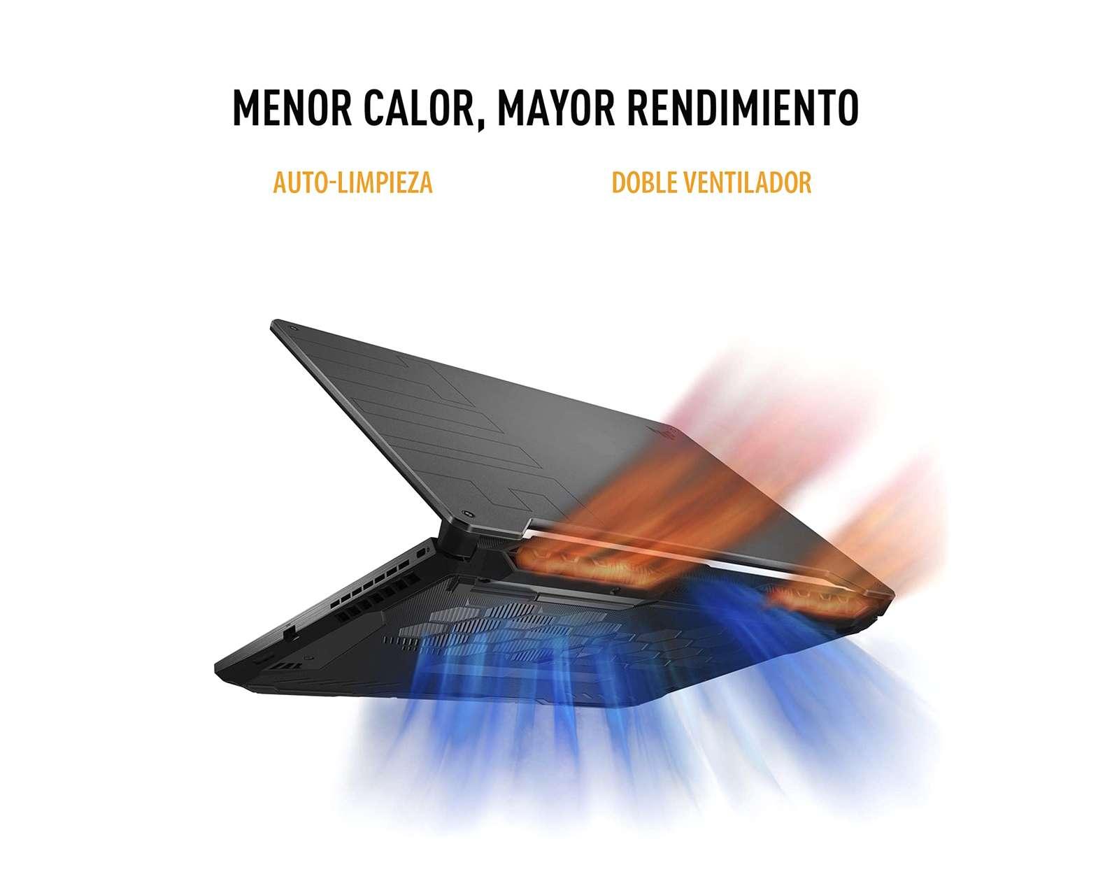 Foto 6 | Foto 6 | Laptop Gamer Asus TUF FA506IC 15.6" Windows 11 Home AMD Ryzen 5 8 GB RAM 512 GB SSD Eclipse Gray